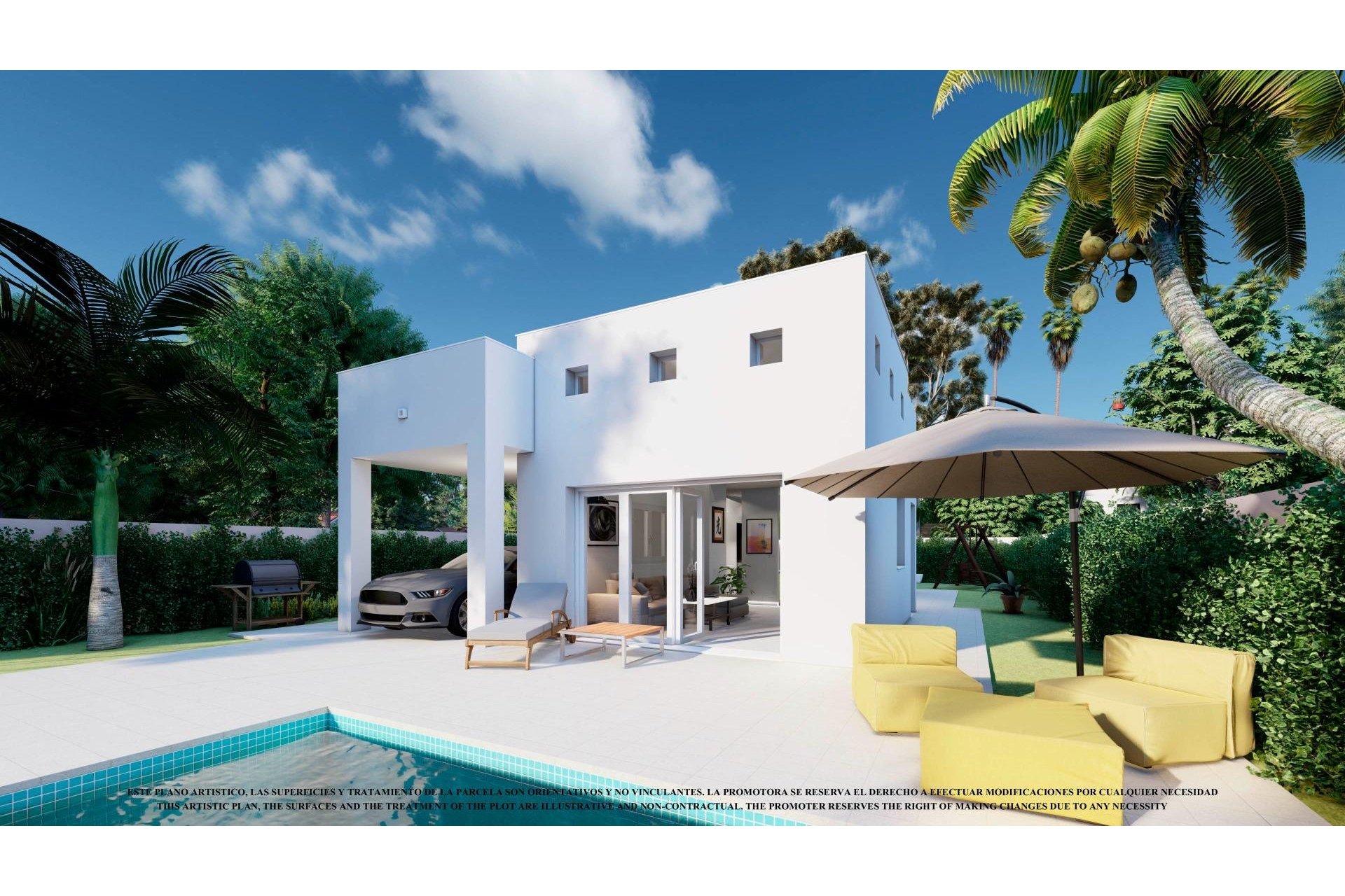 Obra nueva - Villa - Los Alcázares - Serena Golf