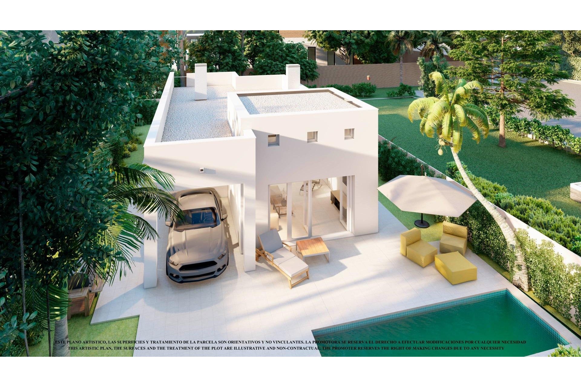 Obra nueva - Villa - Los Alcázares - Serena Golf