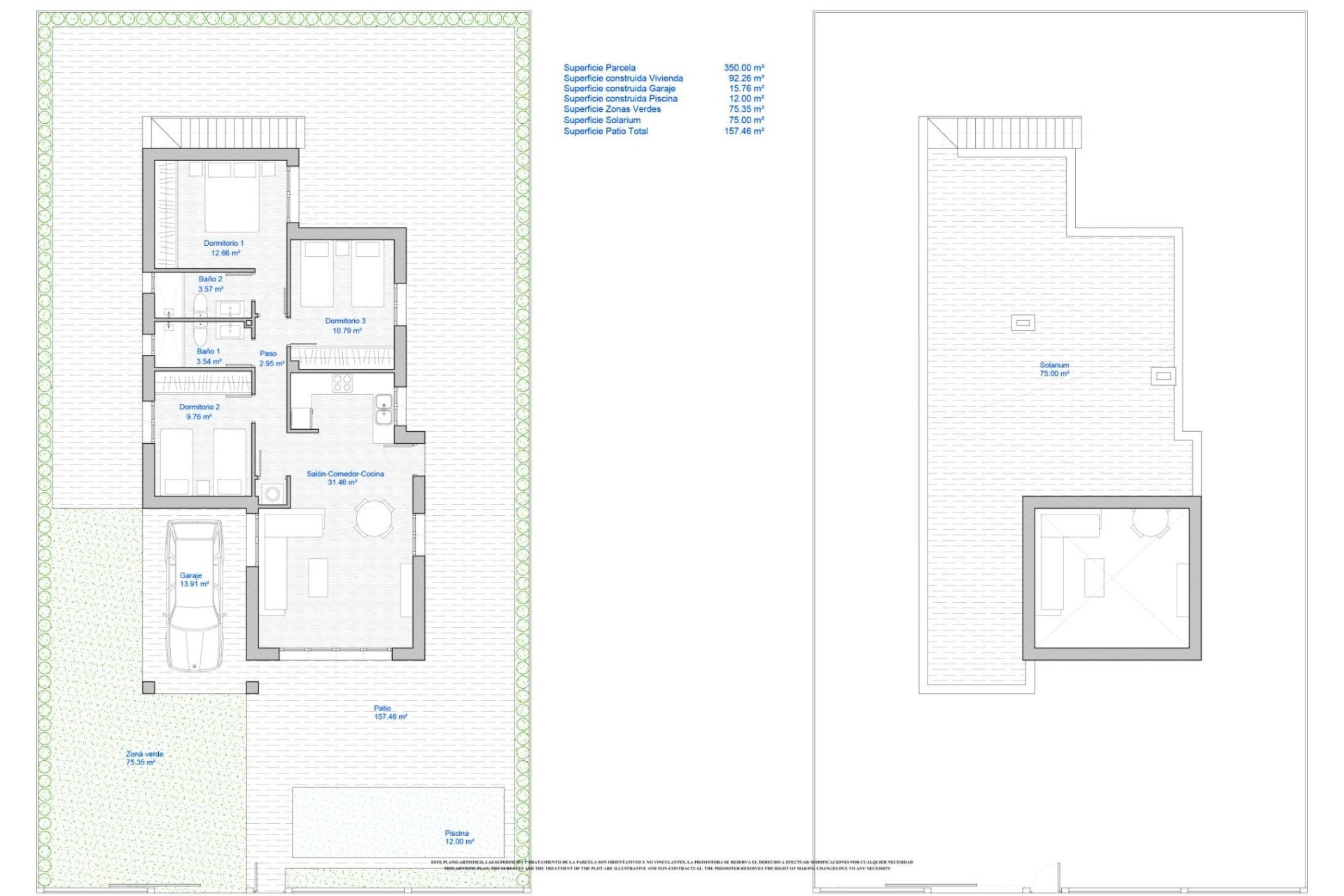 Obra nueva - Villa - Los Alcázares - Serena Golf