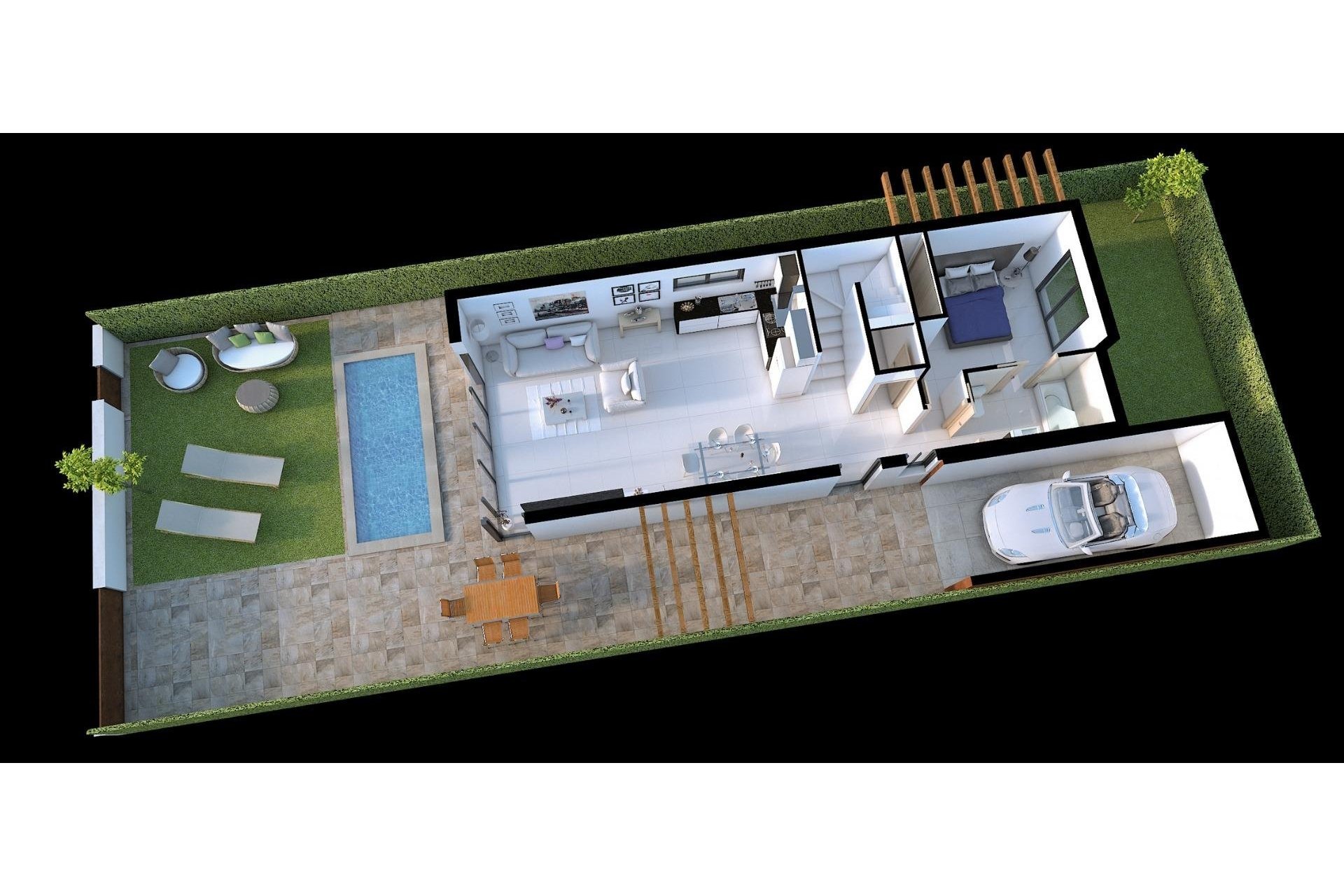 Obra nueva - Villa - Los Alcázares - Torre del Rame