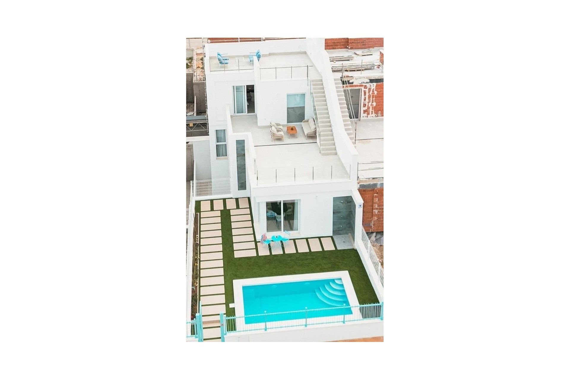 Obra nueva - Villa - Los Alcázares - Torre del Rame
