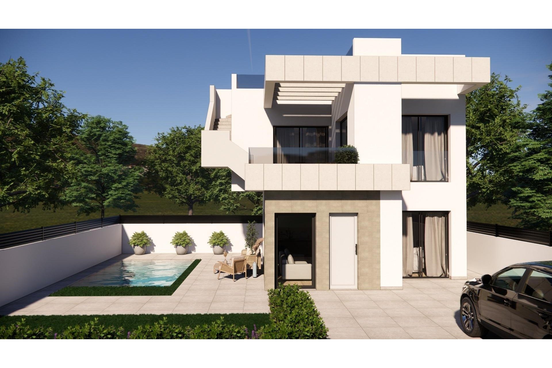Obra nueva - Villa - Los Montesinos - La herrada