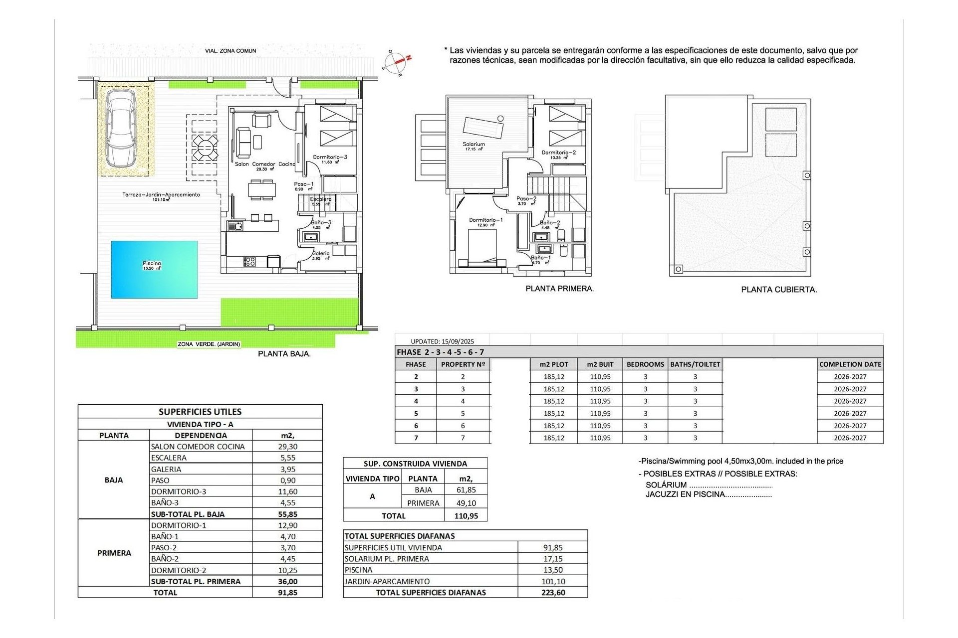 Obra nueva - Villa - Los Montesinos - La herrada
