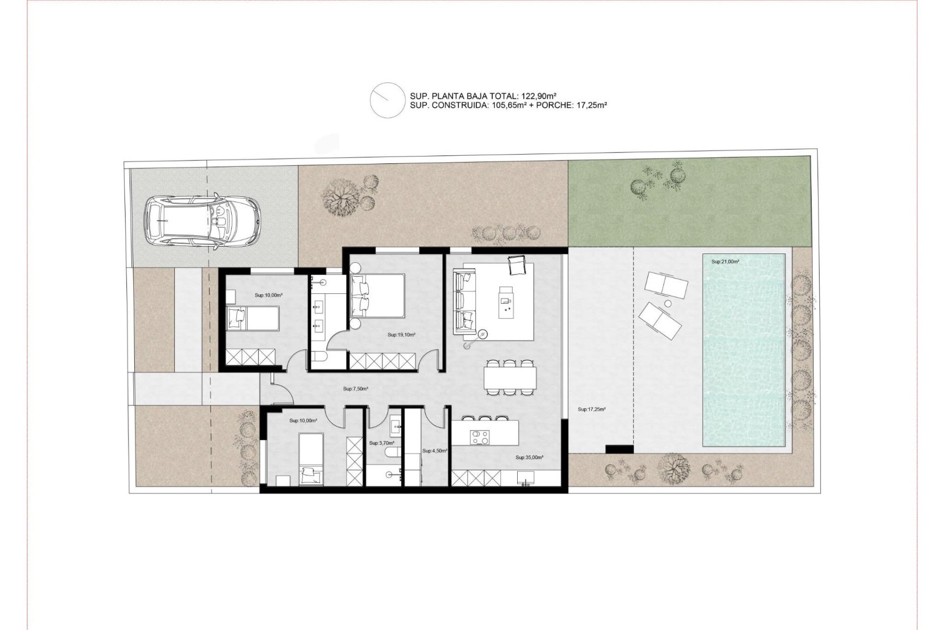Obra nueva - Villa - Molina De Segura - Urb. La Quinta