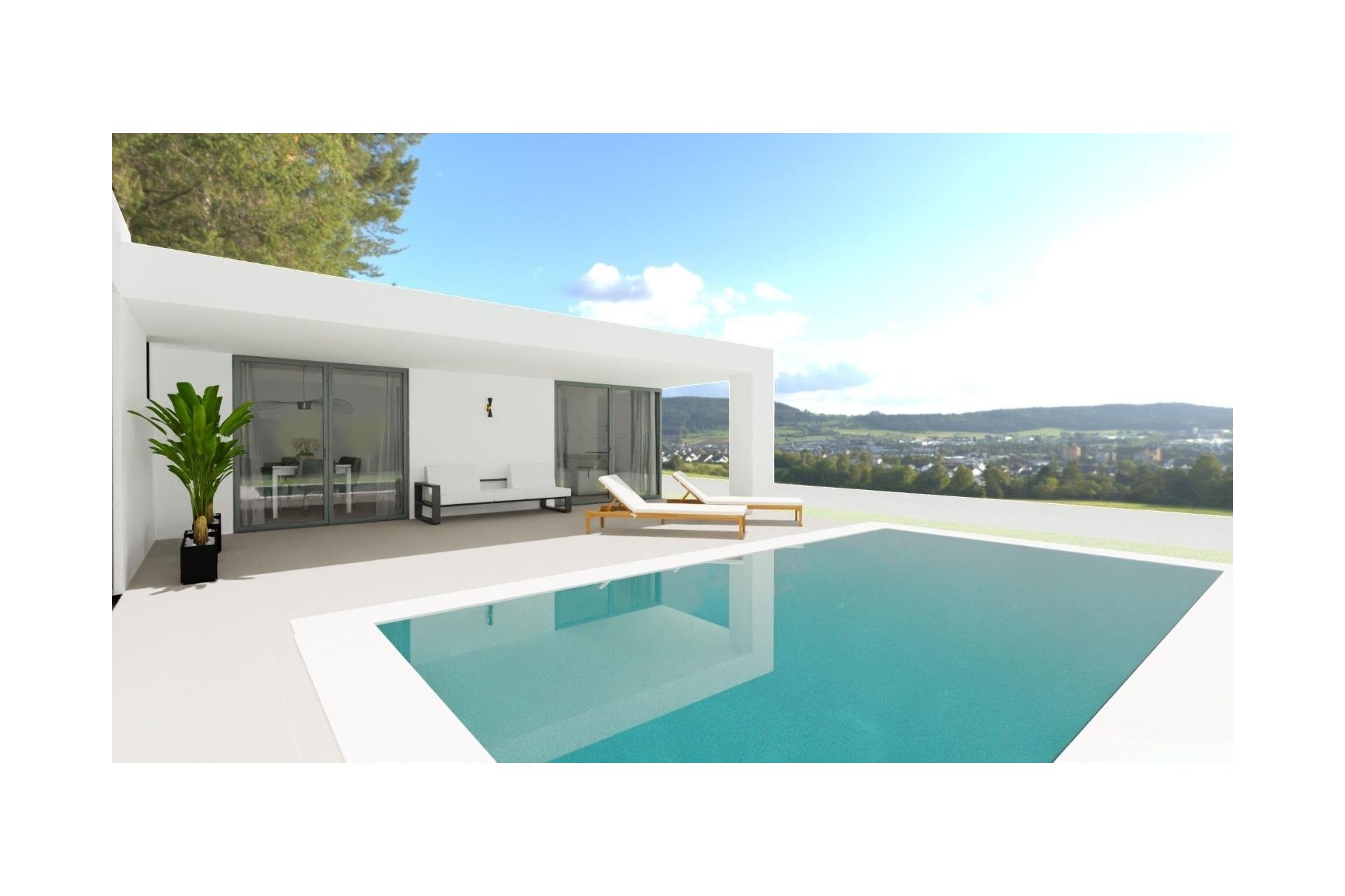 Obra nueva - Villa - Monforte del Cid - La Capitana
