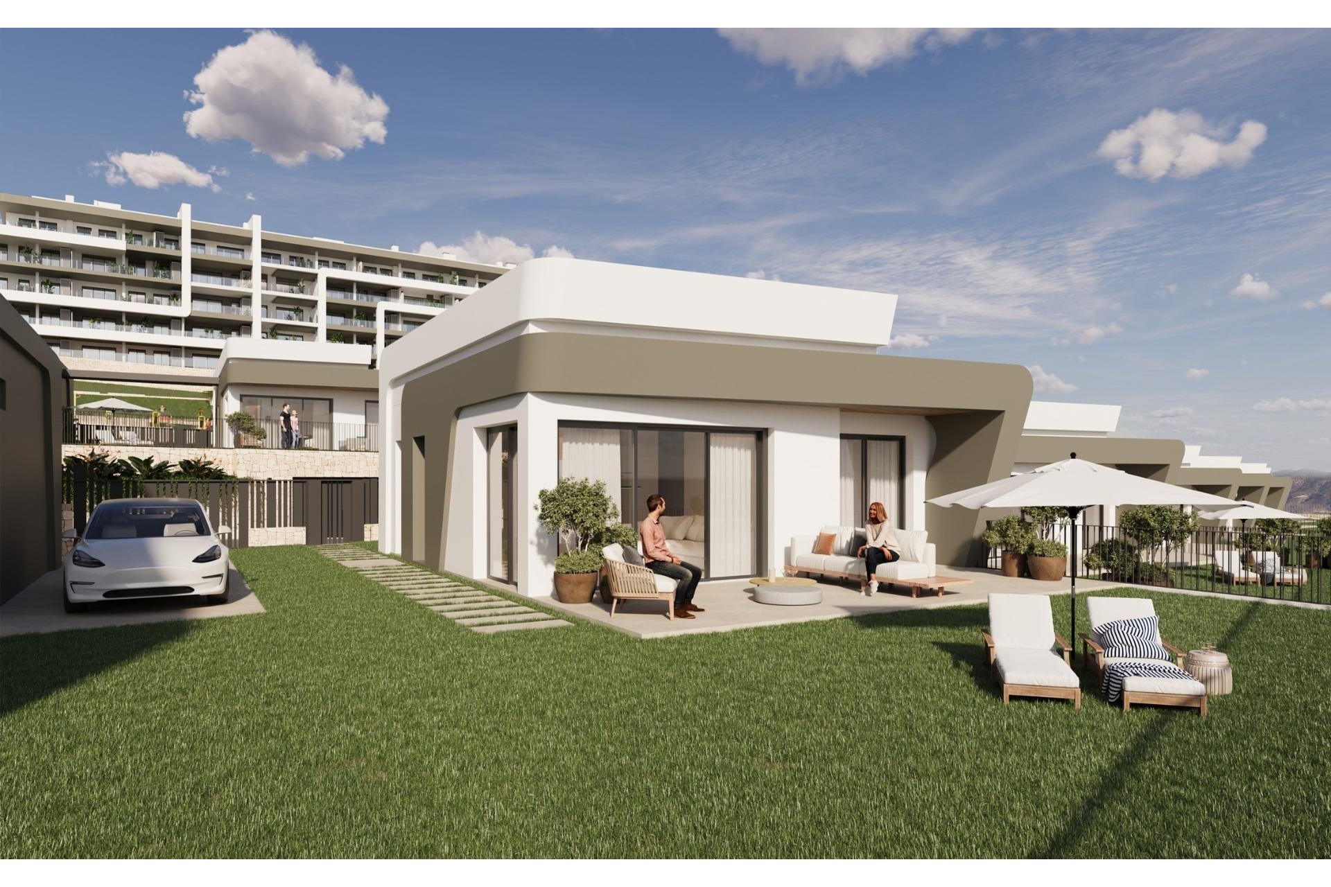 Obra nueva - Villa - Mutxamel - Bonalba-cotoveta