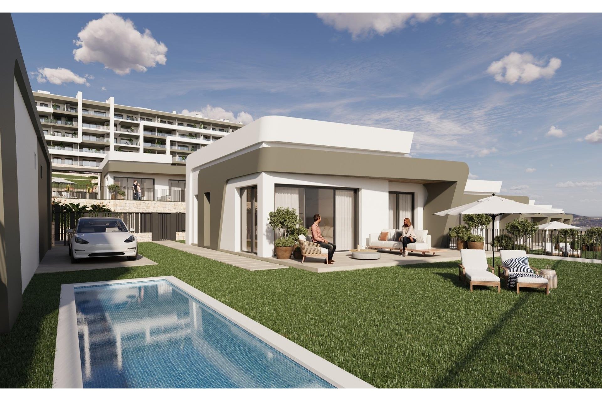 Obra nueva - Villa - Mutxamel - Bonalba-cotoveta