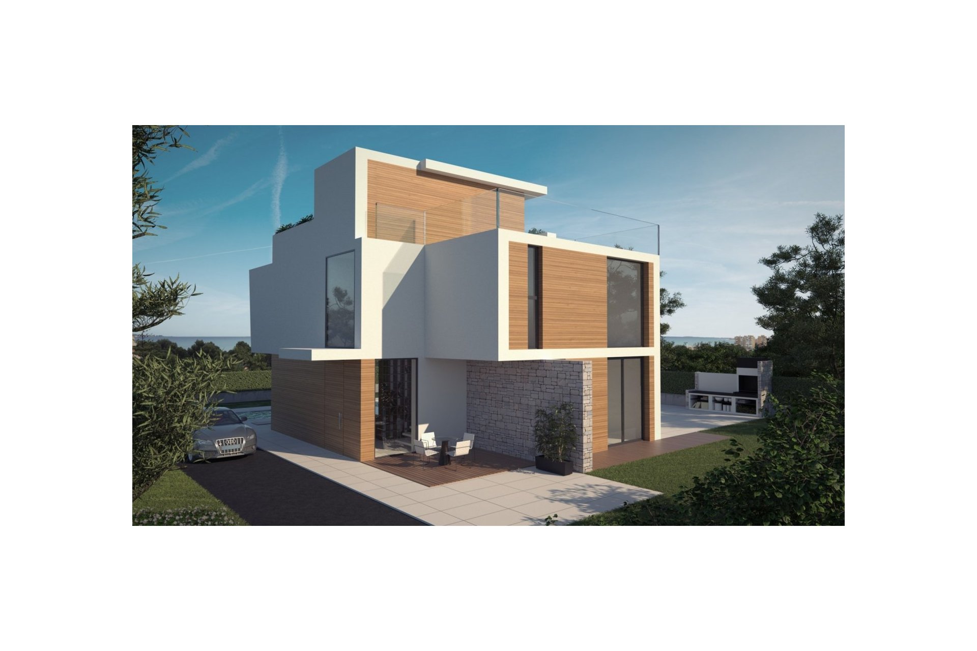 Obra nueva - Villa - Orihuela Costa - Campoamor