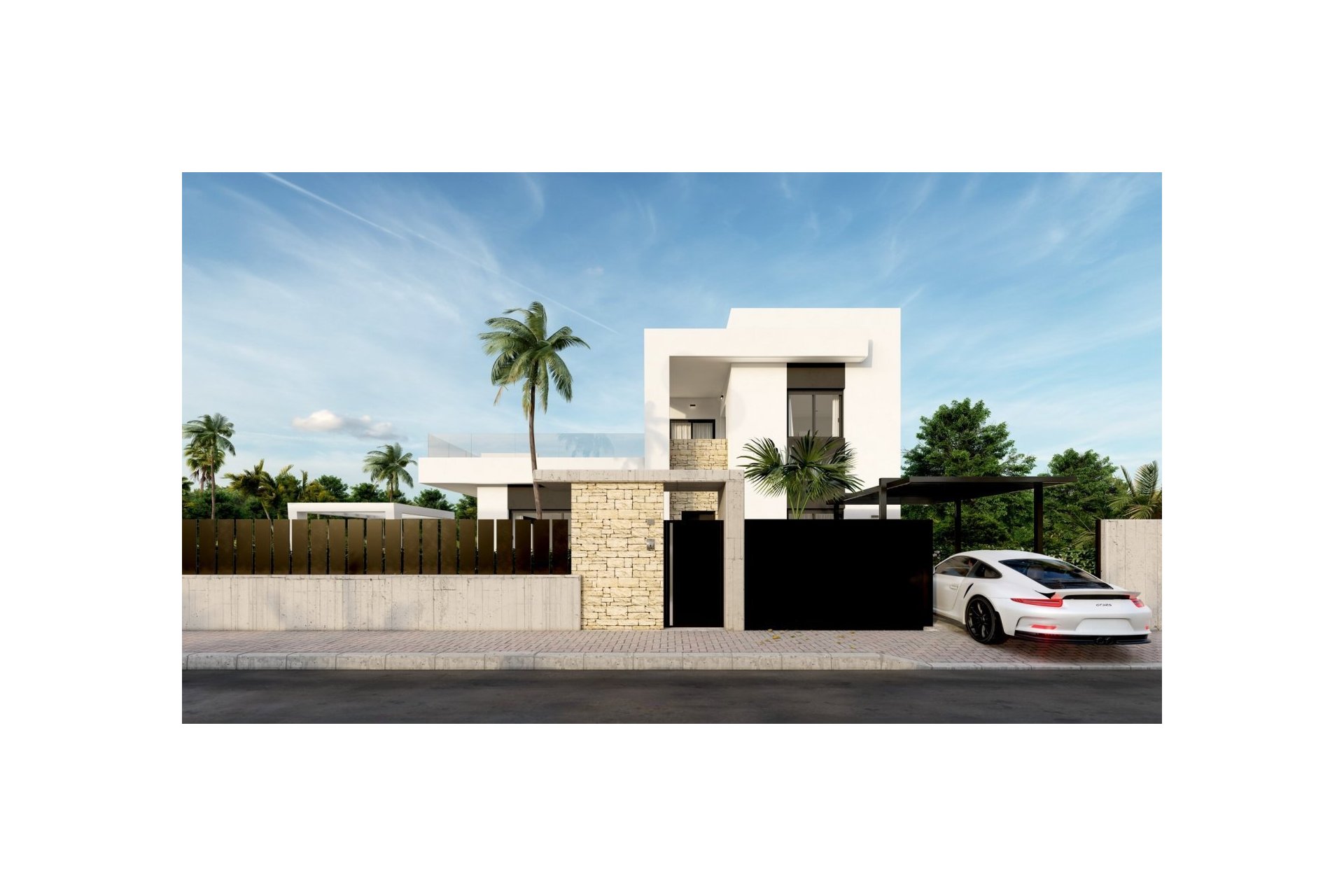 Obra nueva - Villa - Orihuela Costa - La Ciñuelica