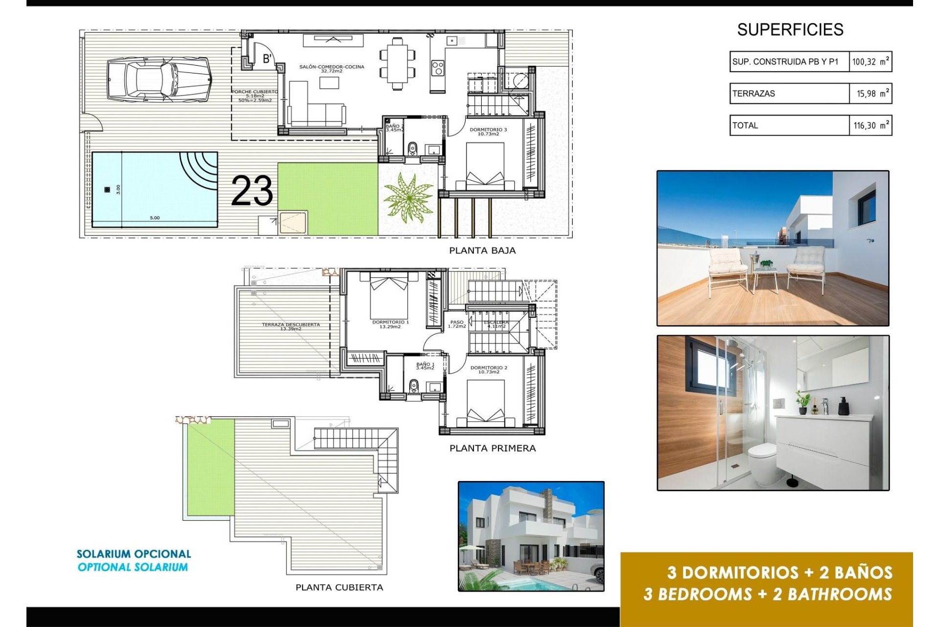 Obra nueva - Villa - Orihuela - Vistabella Golf