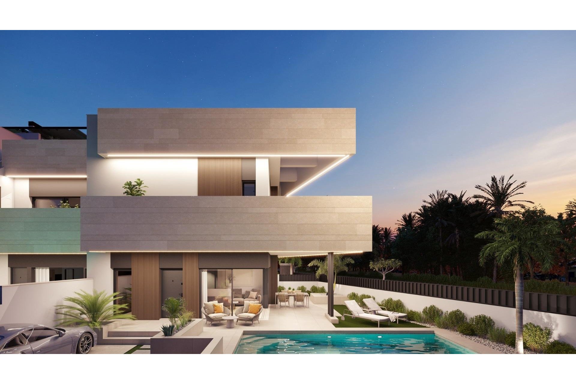 Obra nueva - Villa - Pilar de la Horadada - parques de Andromeda