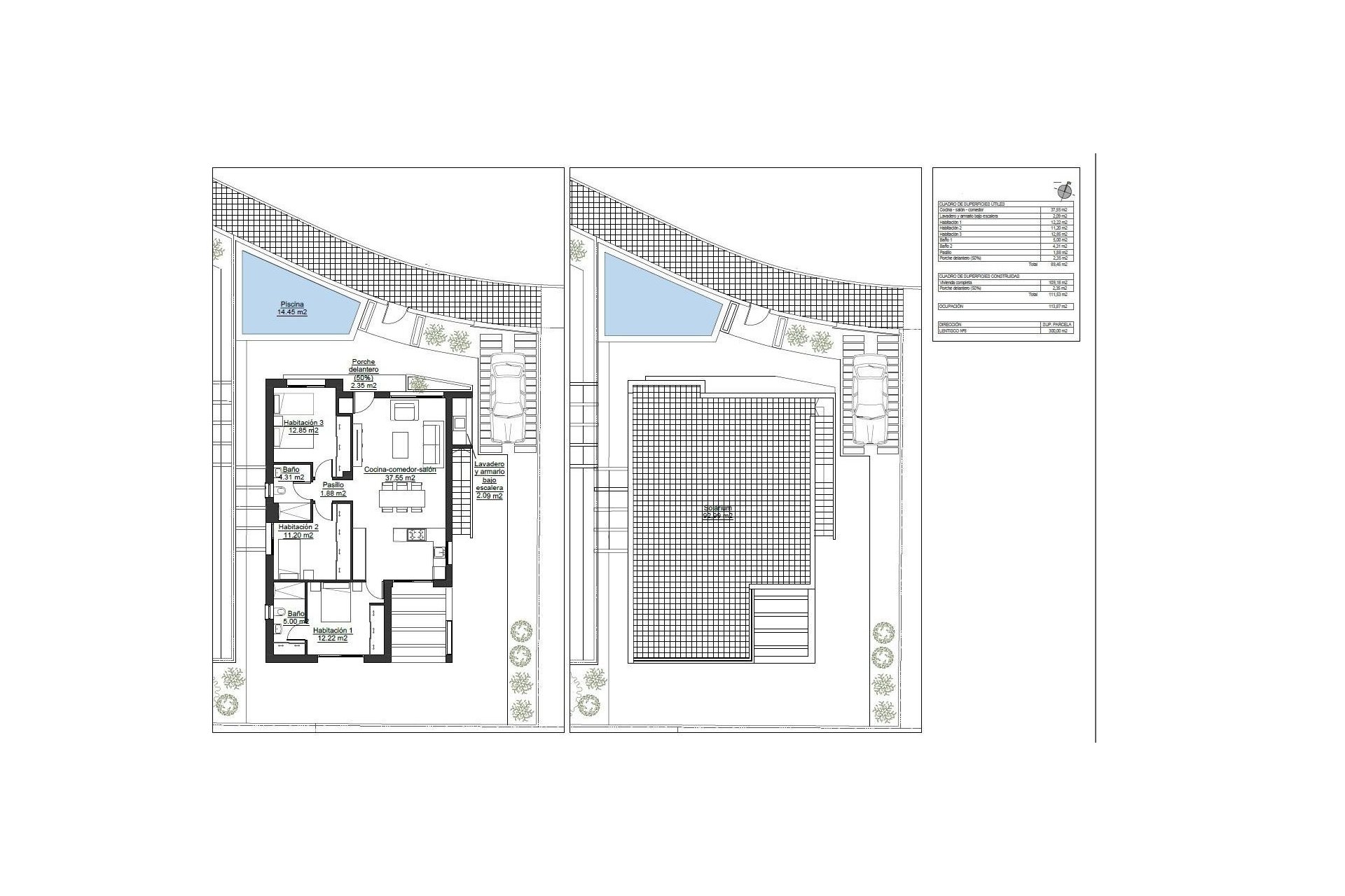 Obra nueva - Villa - Pilar de la Horadada - Pinar de Campoverde