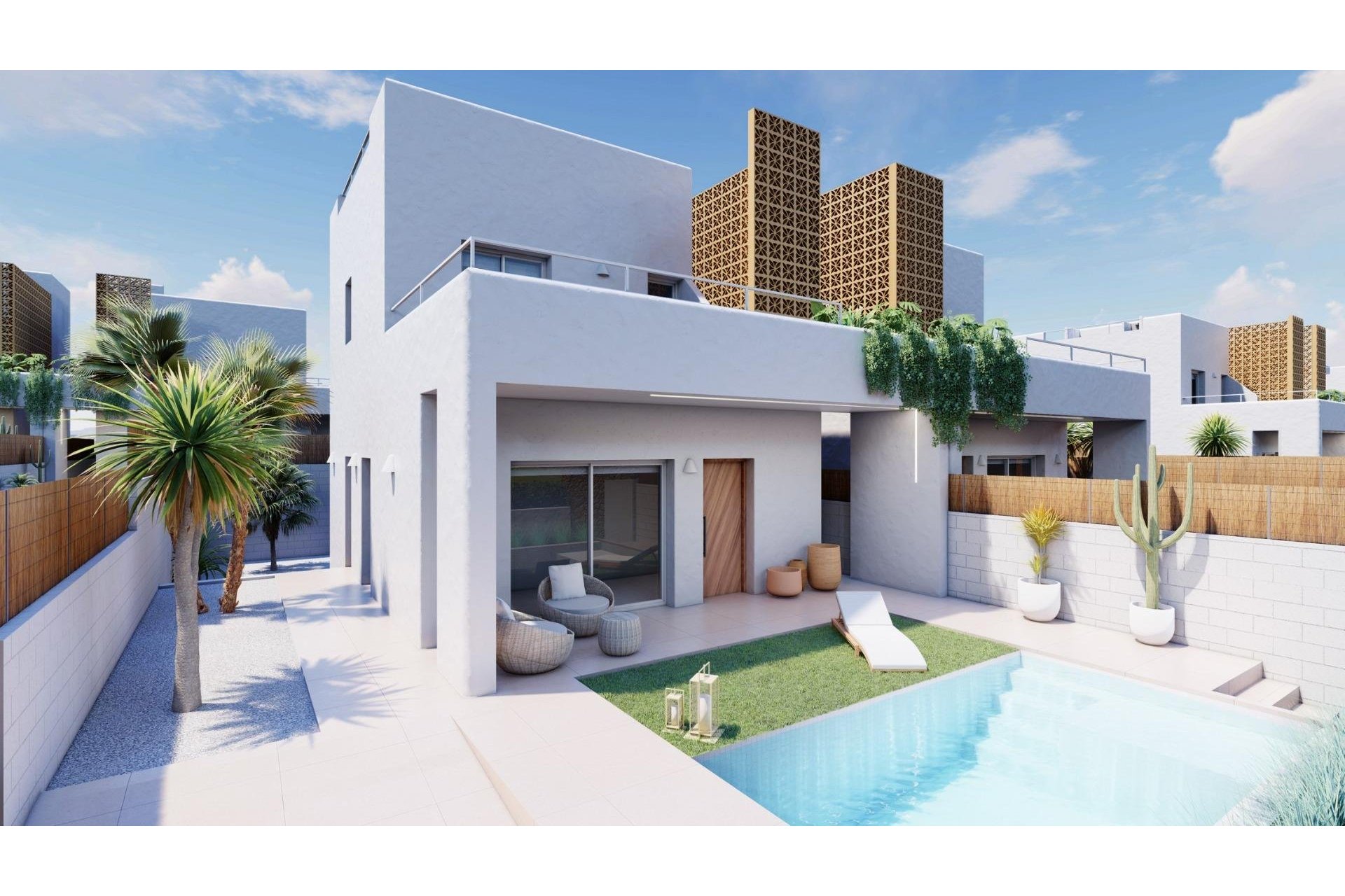 Obra nueva - Villa - Pilar de la Horadada - Polideportivo