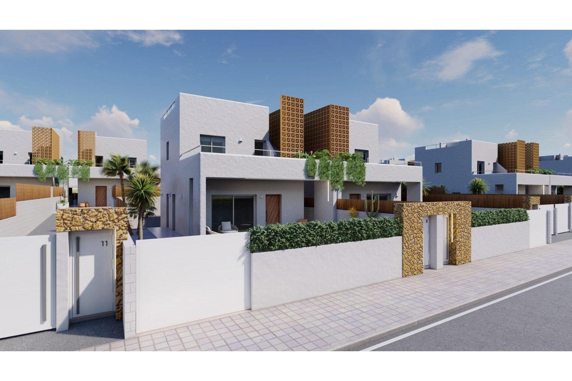 Obra nueva - Villa - Pilar de la Horadada - Polideportivo