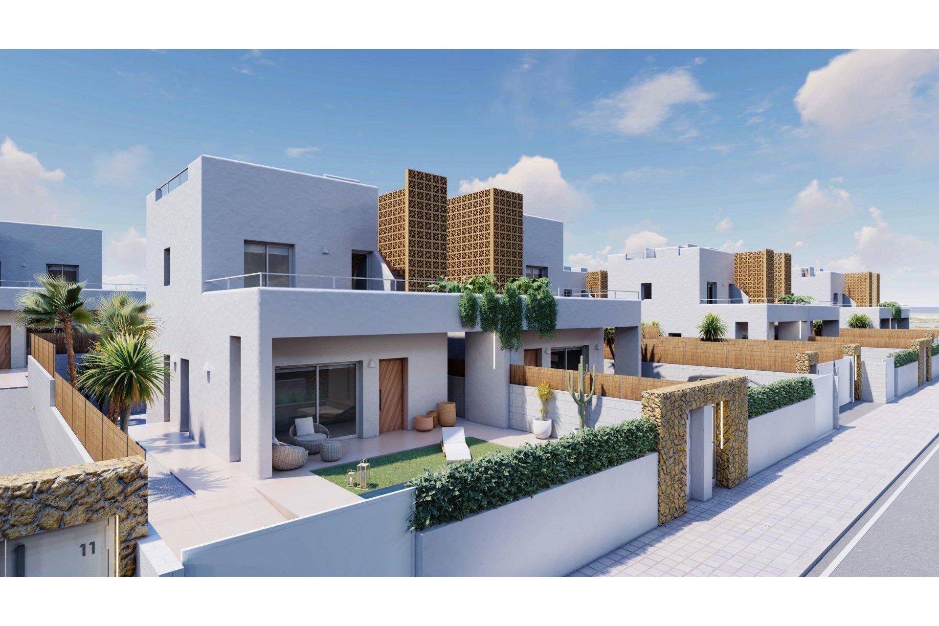 Obra nueva - Villa - Pilar de la Horadada - Polideportivo