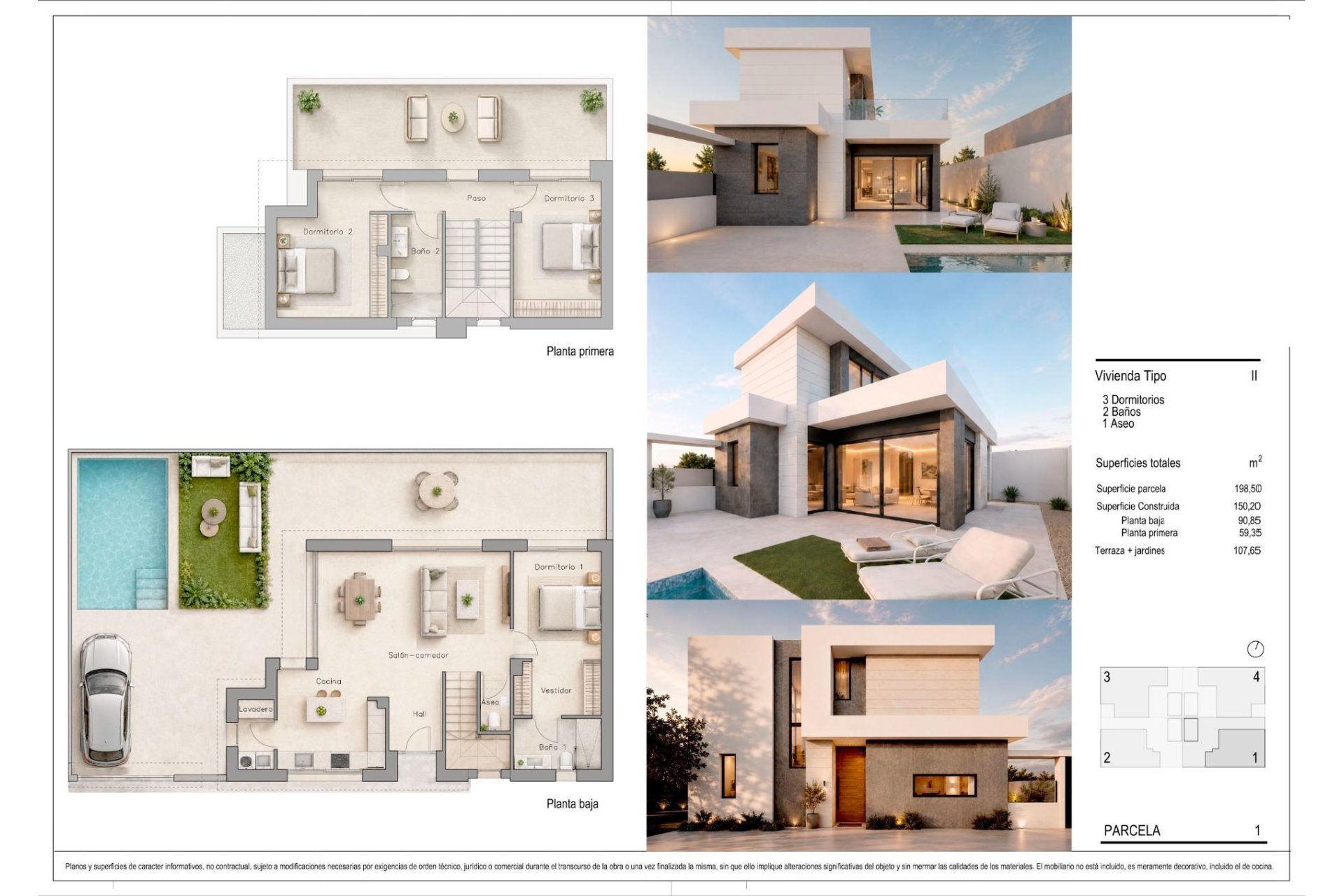 Obra nueva - Villa - Pilar de la Horadada - pueblo