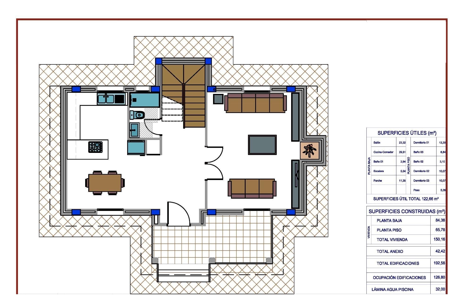 Obra nueva - Villa - Pinoso - Camino Del Prado