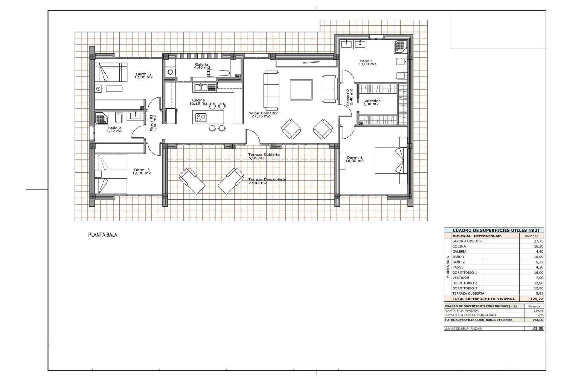 Obra nueva - Villa - Pinoso - Camino Del Prado