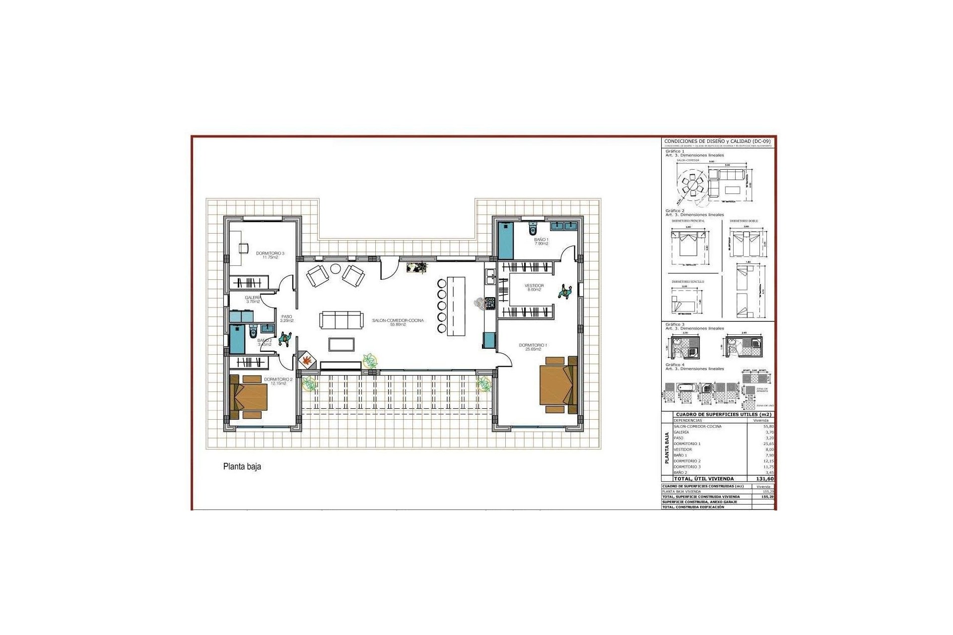 Obra nueva - Villa - Pinoso - Camino Del Prado