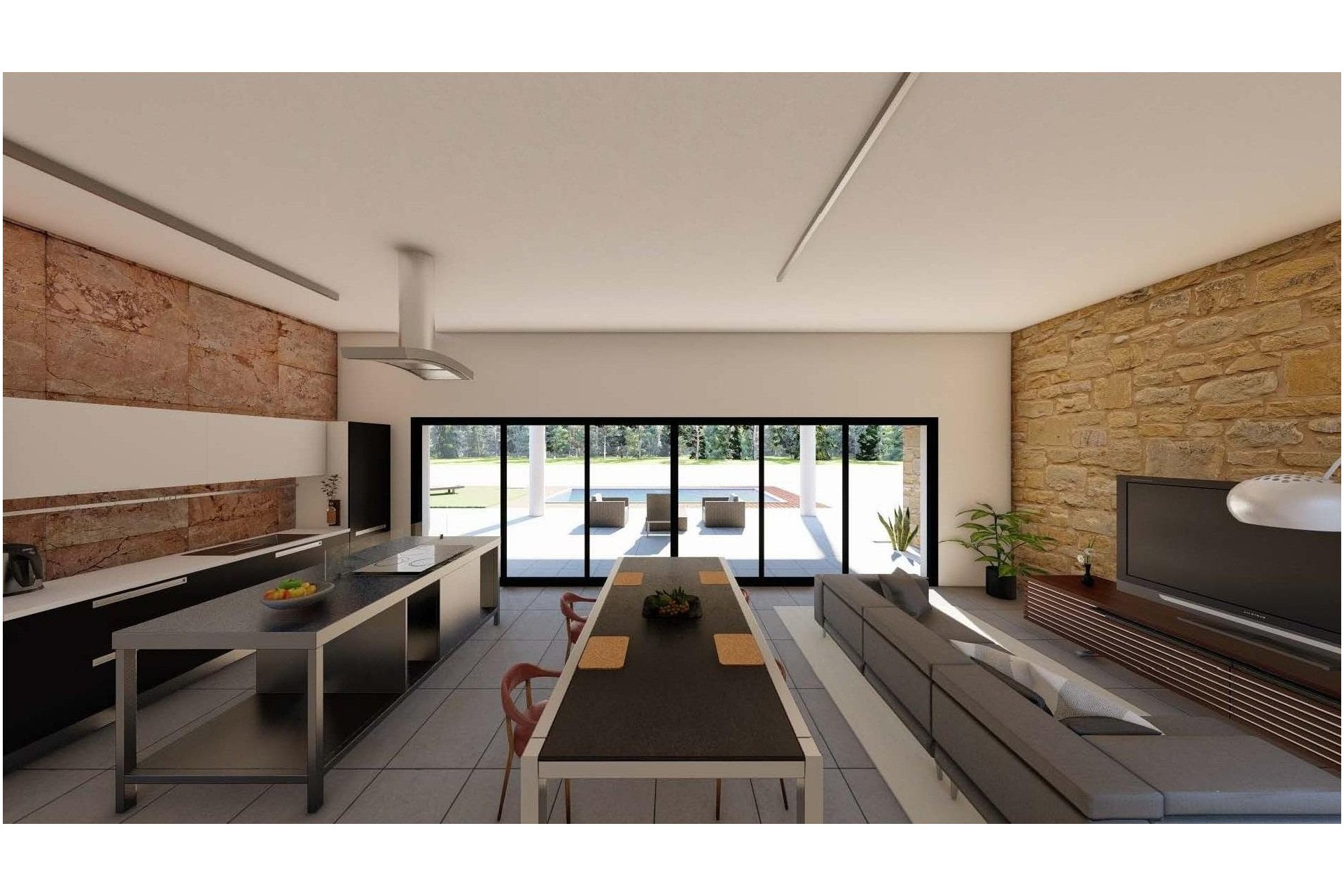 Obra nueva - Villa - Pinoso - Campo