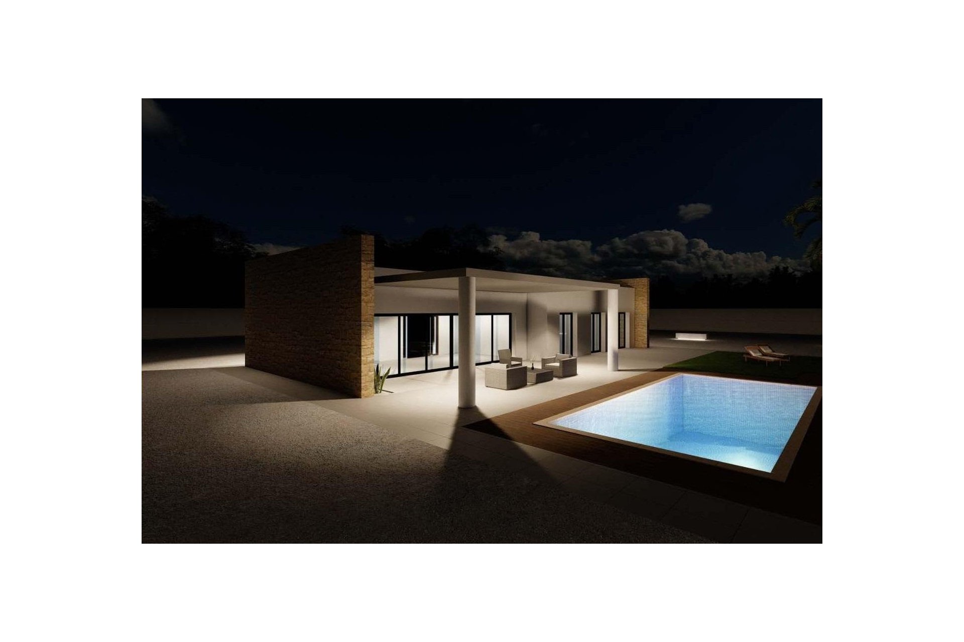 Obra nueva - Villa - Pinoso - Campo