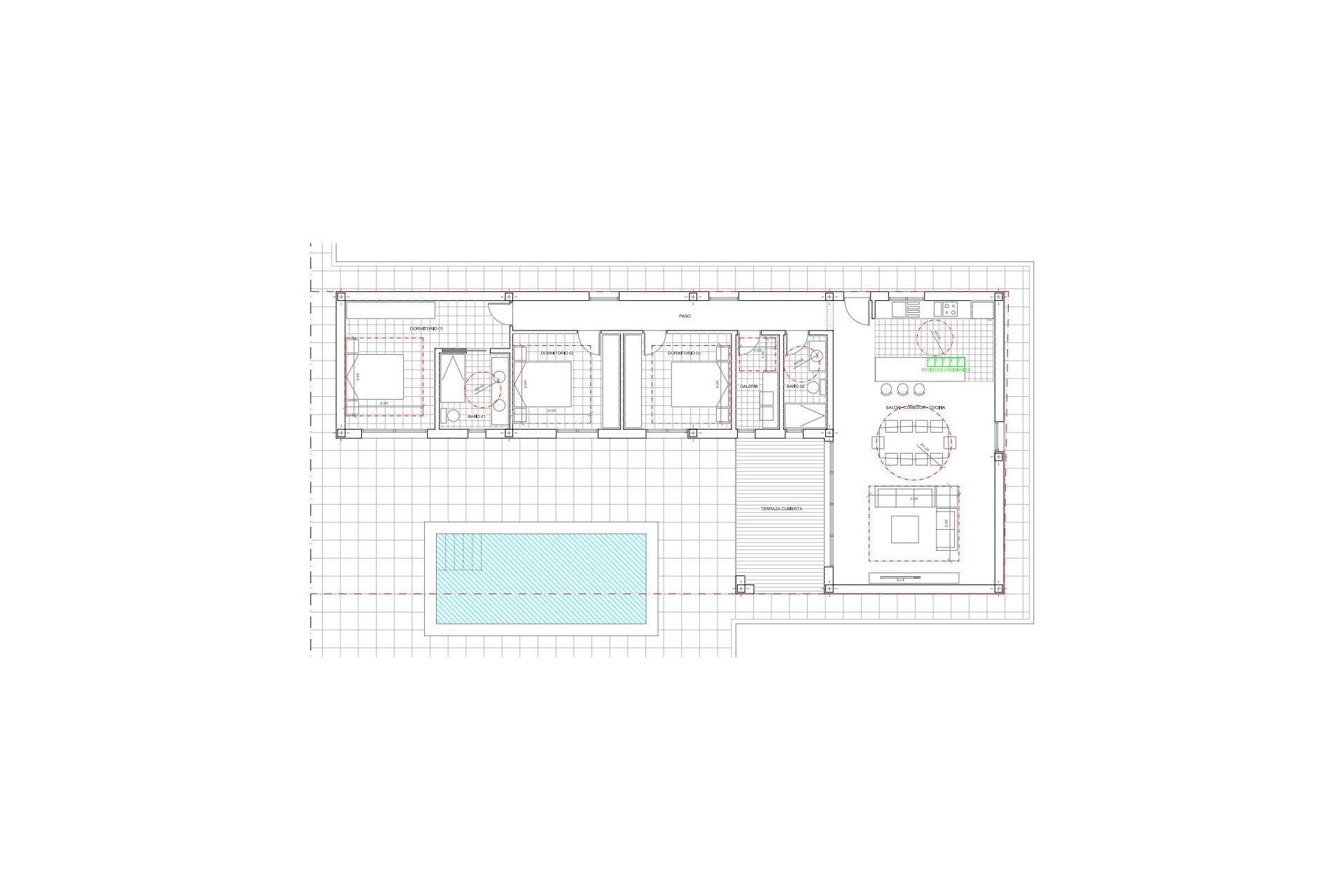 Obra nueva - Villa - Pinoso - Casas Pastor
