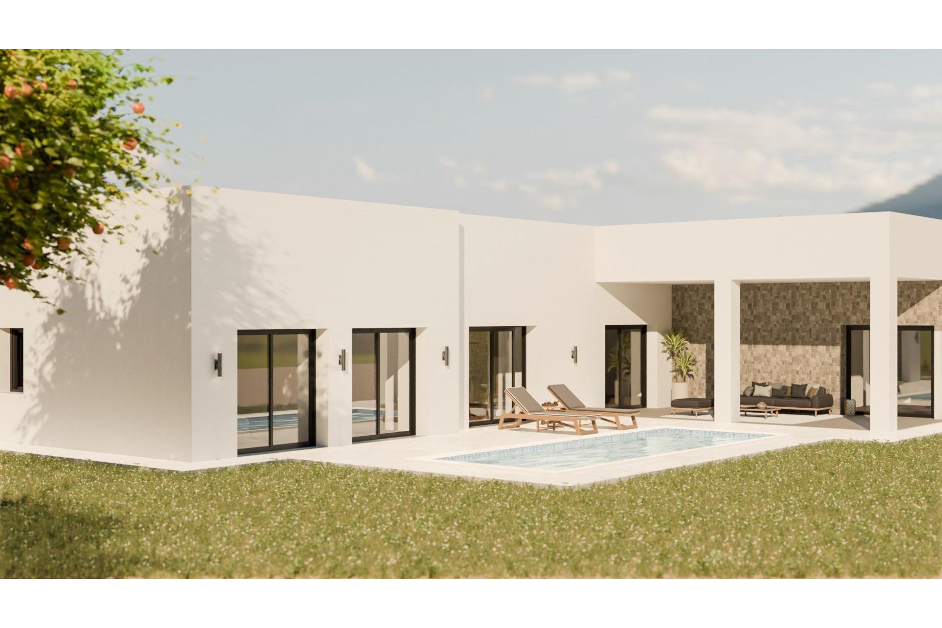 Obra nueva - Villa - Pinoso - Lel