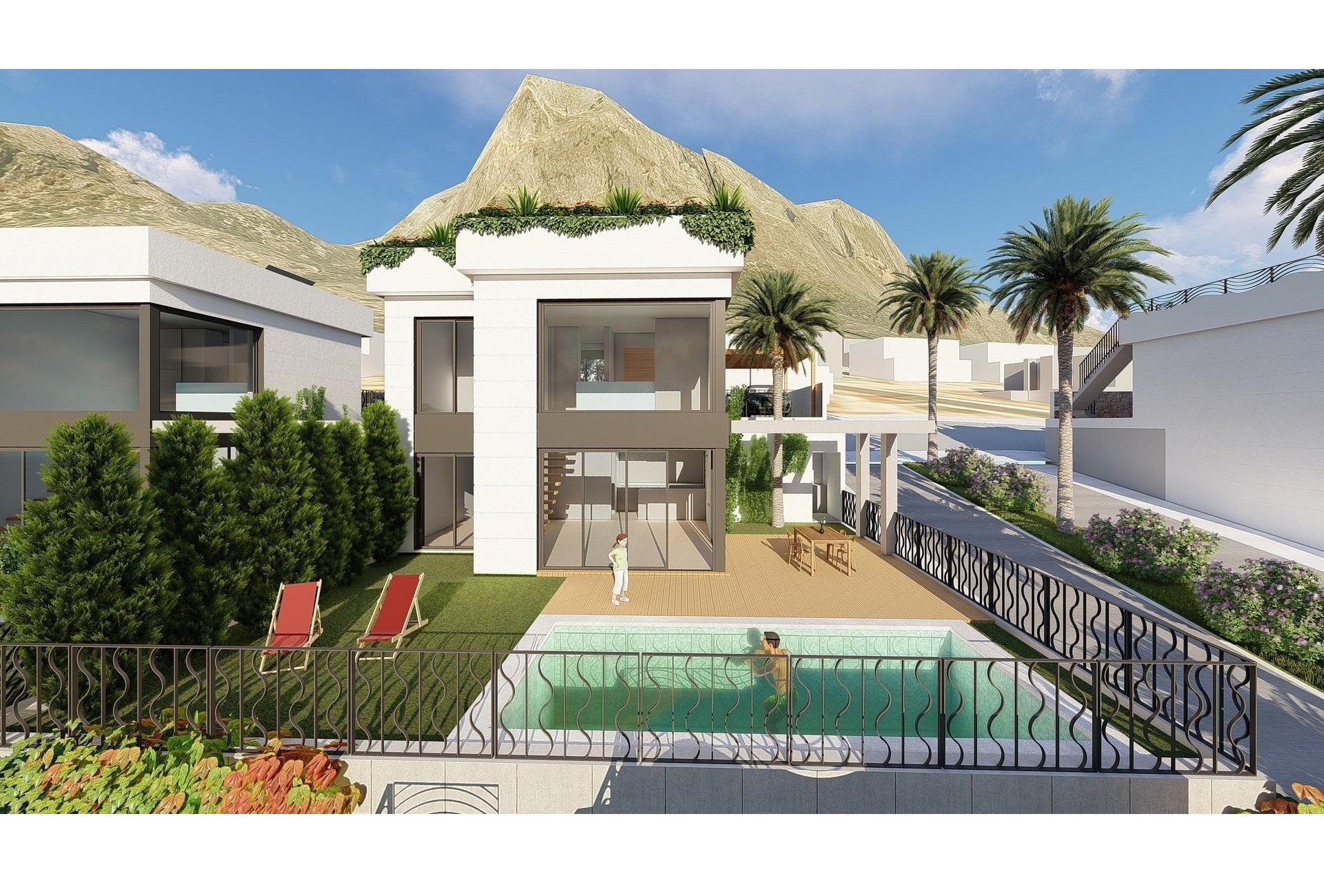 Obra nueva - Villa - Polop - Urbanizaciones