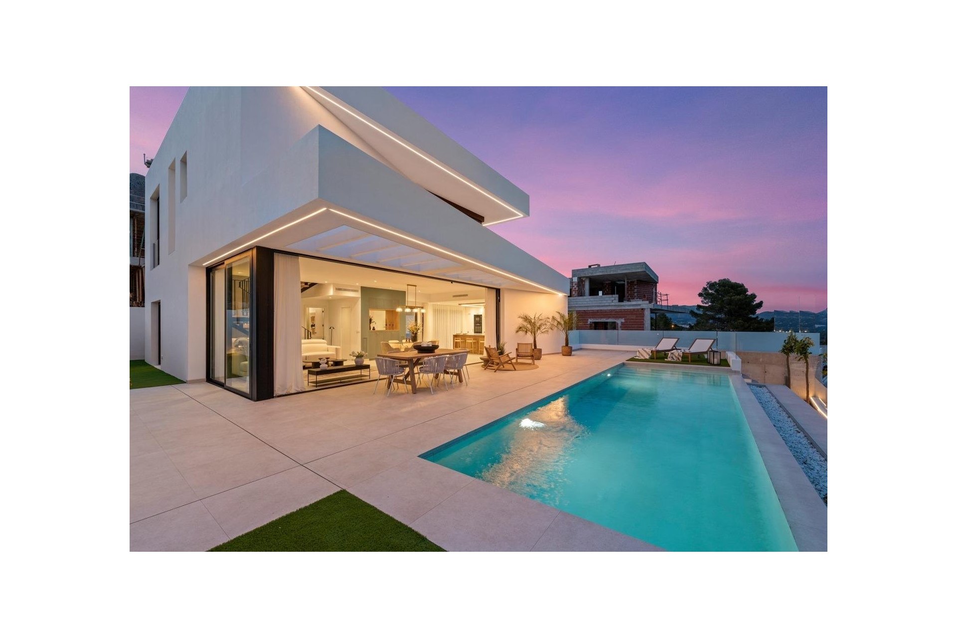 Obra nueva - Villa - Polop - Urbanizaciones