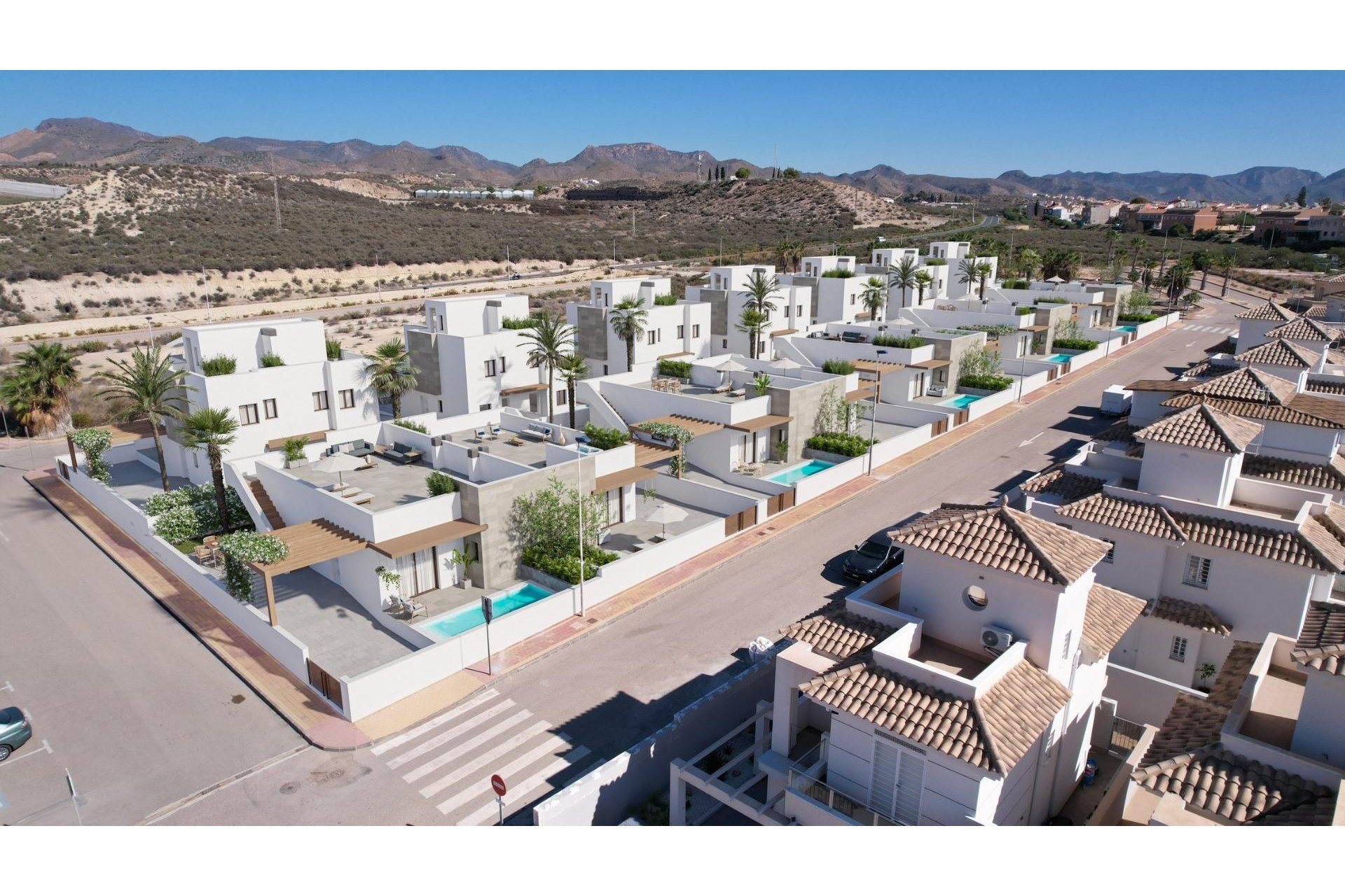 Obra nueva - Villa - Puerto de mazarron - Caleñares