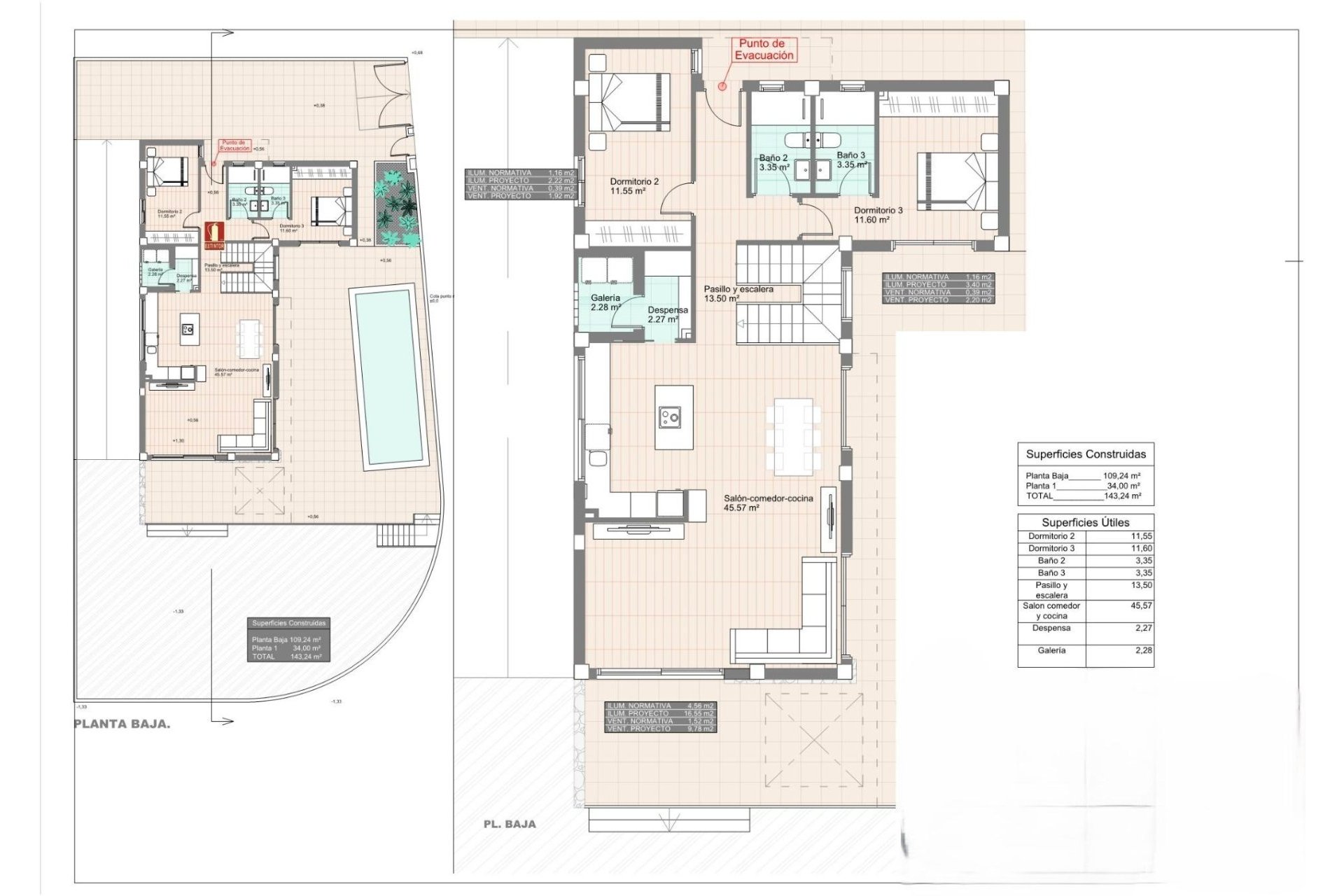 Obra nueva - Villa - San Fulgencio - Urb. La Marina