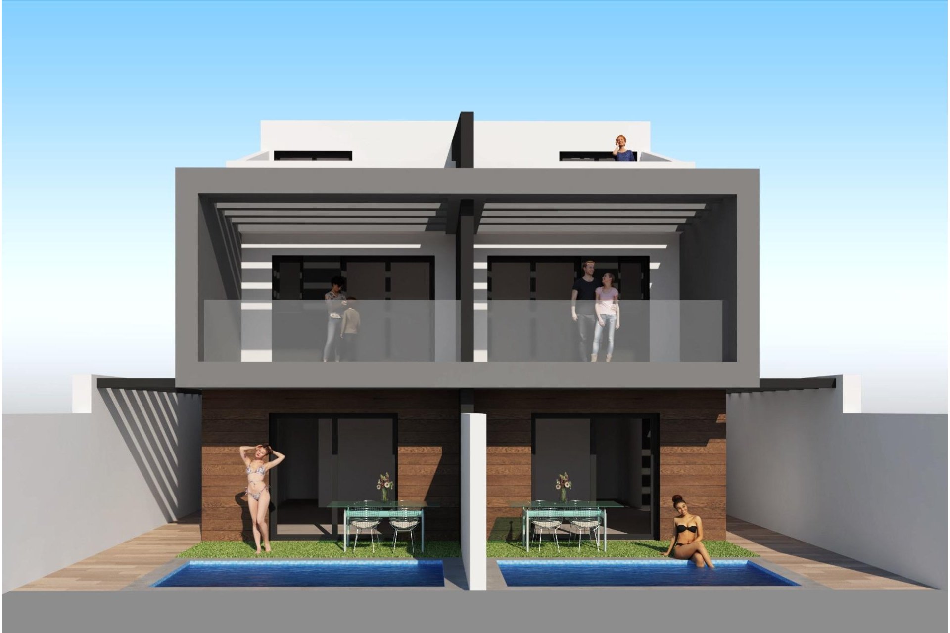 Obra nueva - Villa - San Javier - Santiago de la Ribera