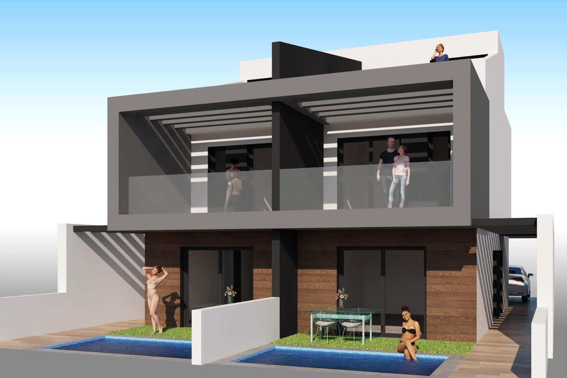 Obra nueva - Villa - San Javier - Santiago de la Ribera