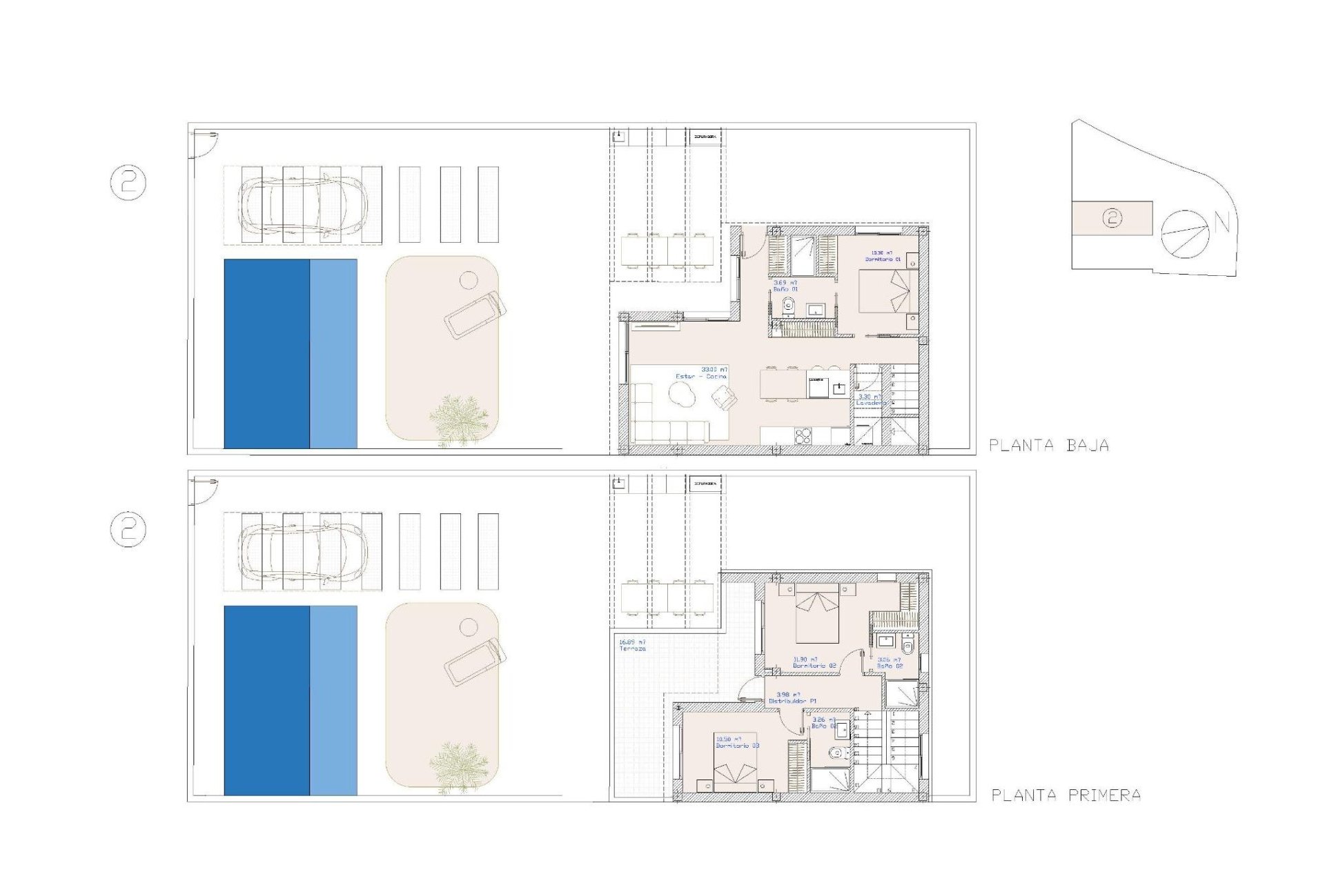 Obra nueva - Villa - San Pedro del Pinatar - Centro