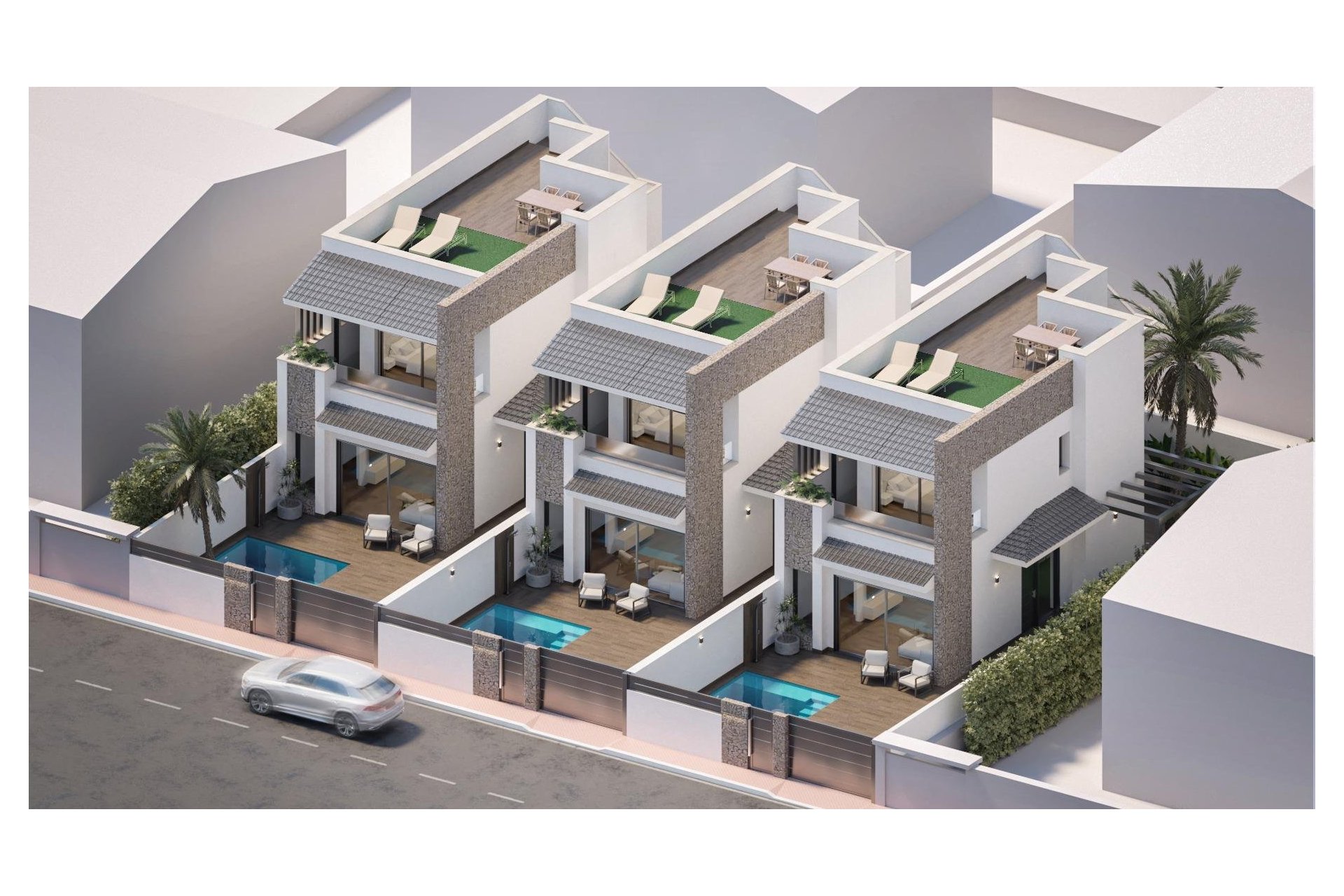 Obra nueva - Villa - San Pedro del Pinatar - Pueblo