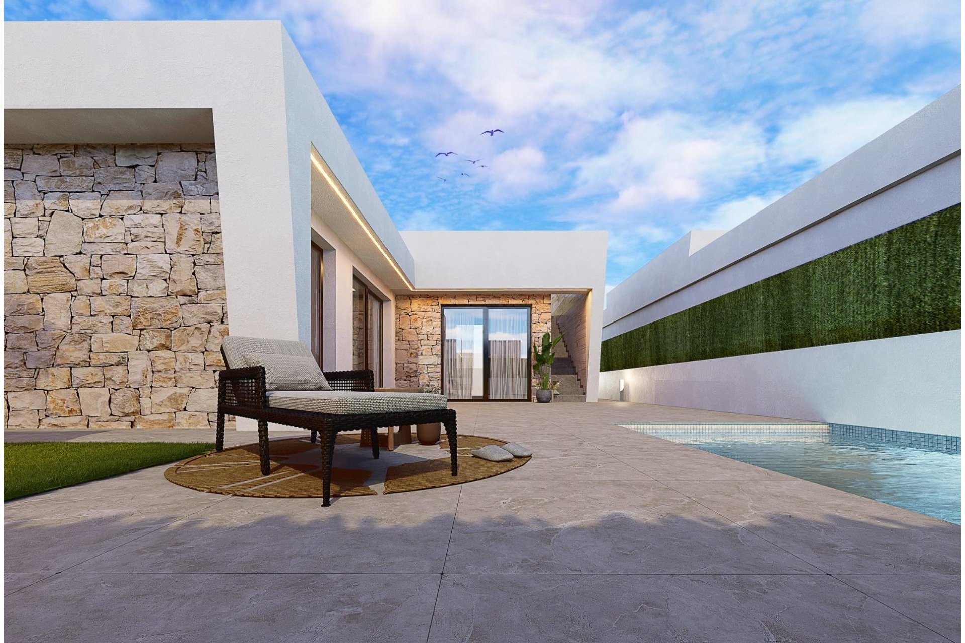 Obra nueva - Villa - Torre Pacheco - Roldán