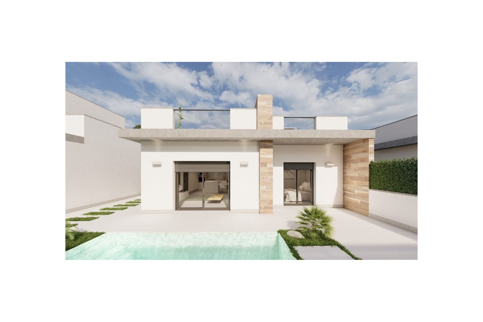 Obra nueva - Villa - Torre Pacheco - Roldán