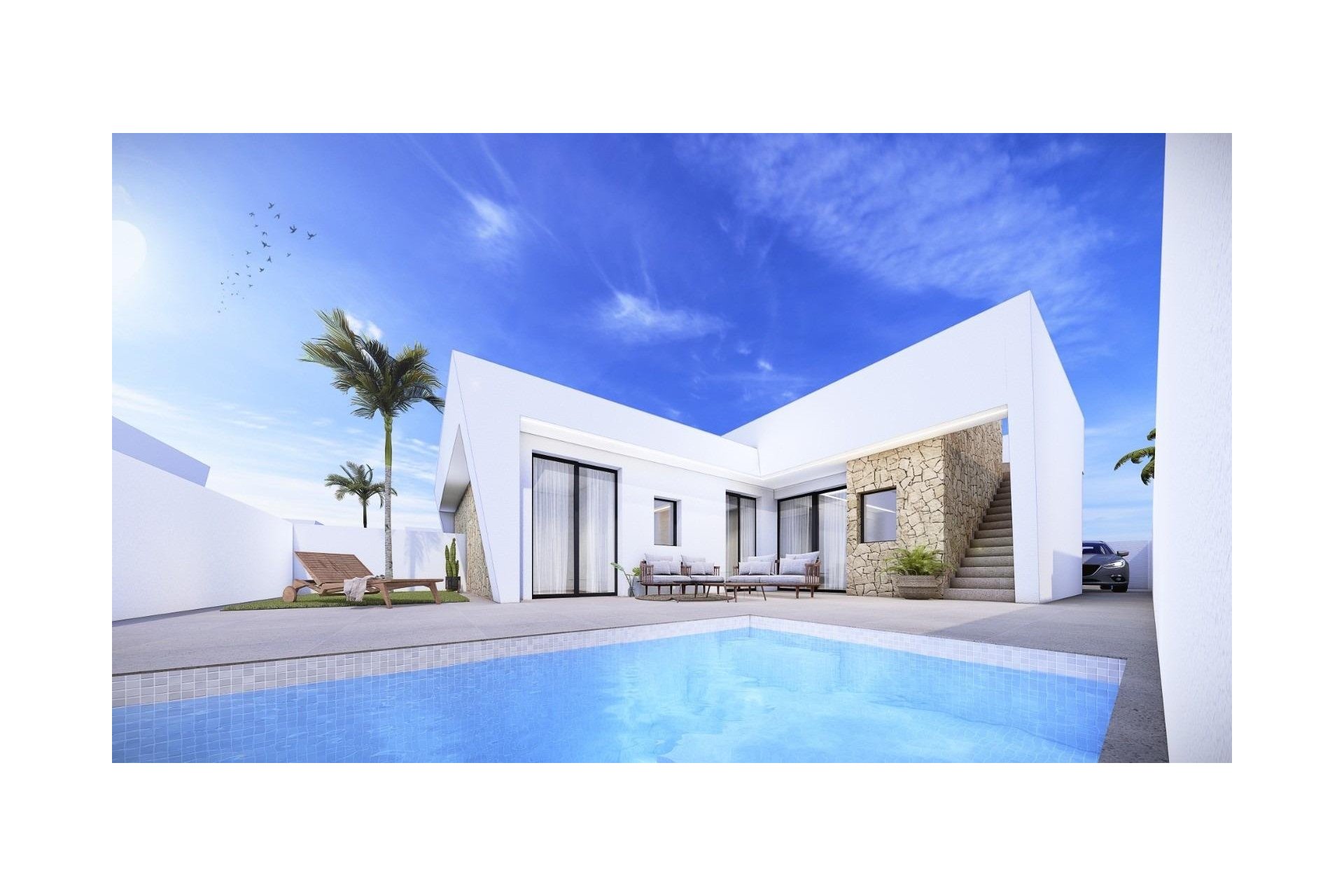 Obra nueva - Villa - Torre Pacheco - Roldán