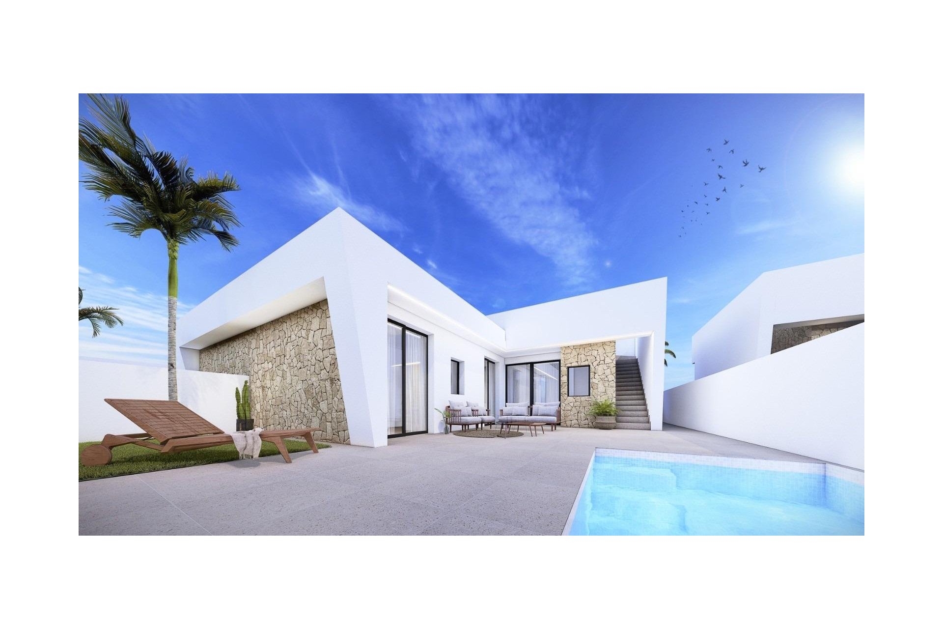 Obra nueva - Villa - Torre Pacheco - Roldán