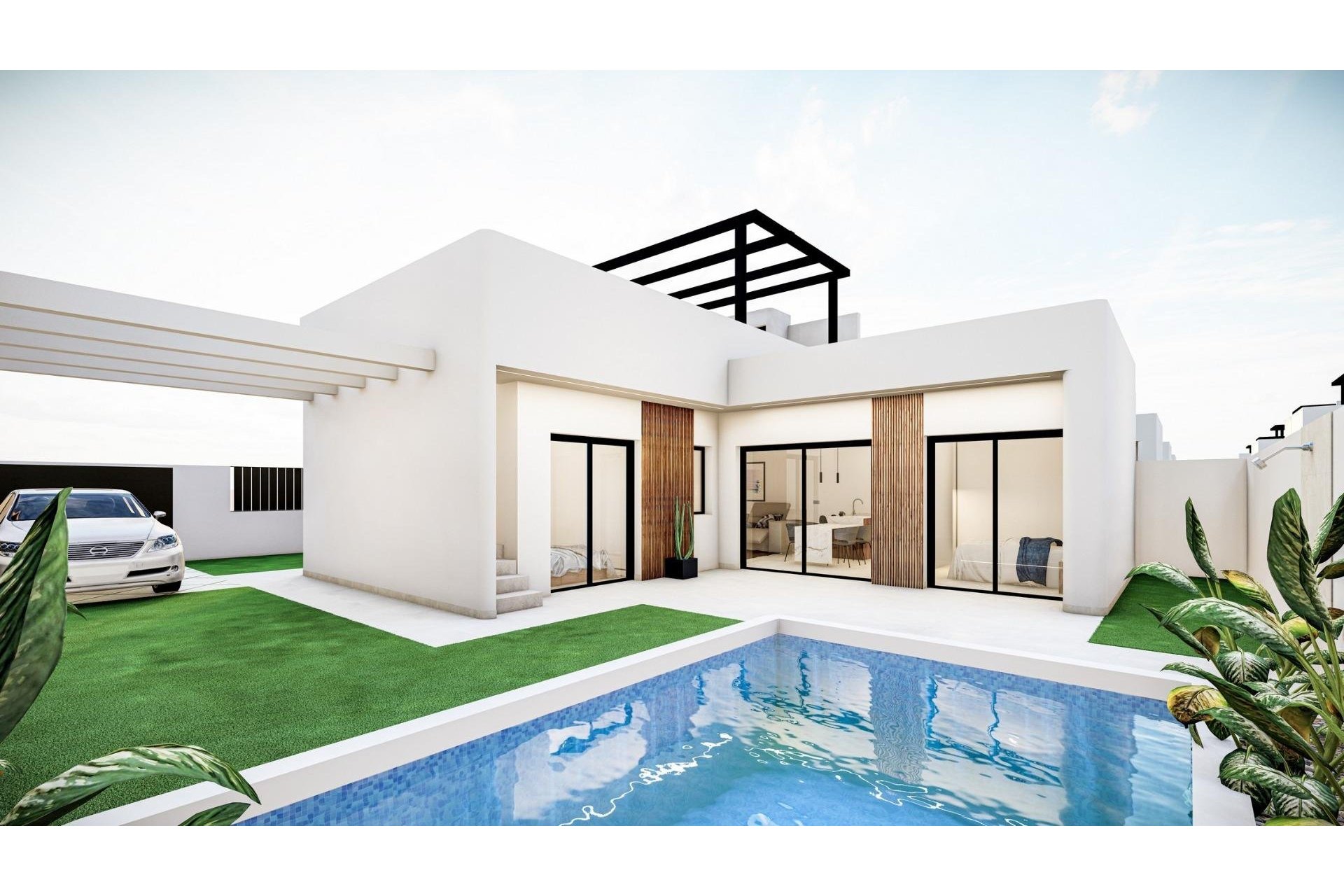 Obra nueva - Villa - Torre Pacheco - Roldán