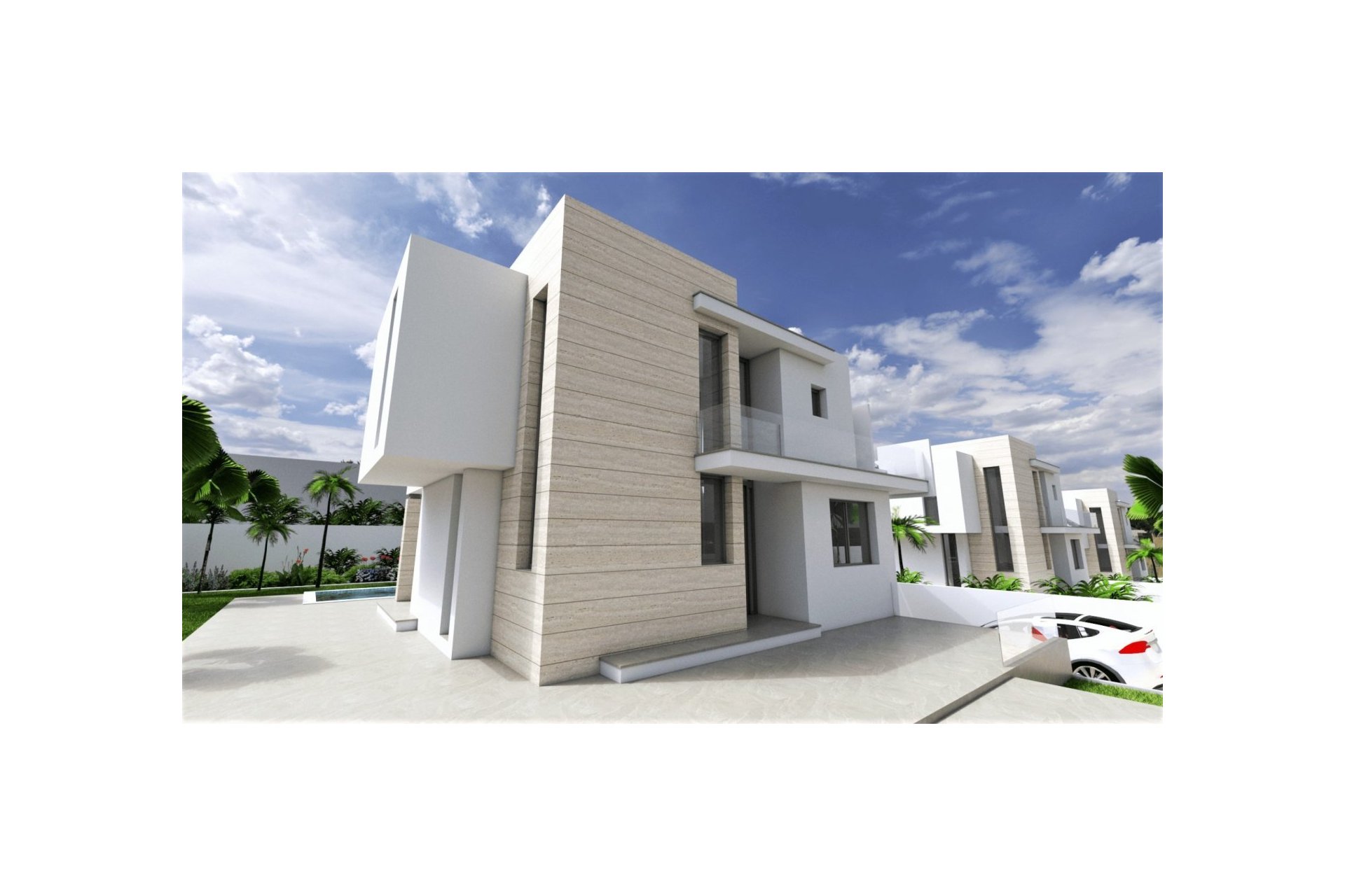 Obra nueva - Villa - Torrevieja - Aguas Nuevas