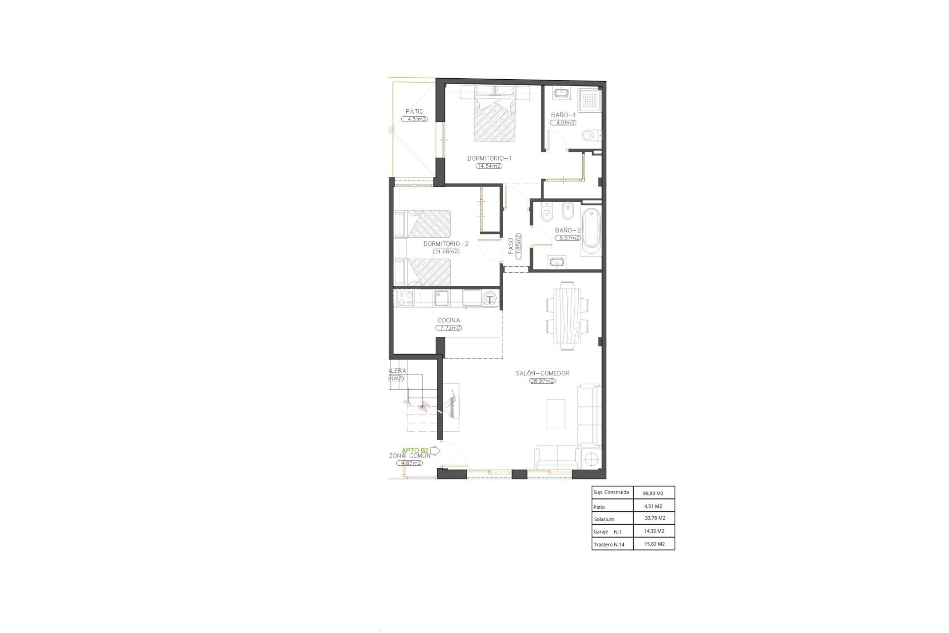 Rynek pierwotny - Apartament - Cuevas Del Almanzora - Herrerias