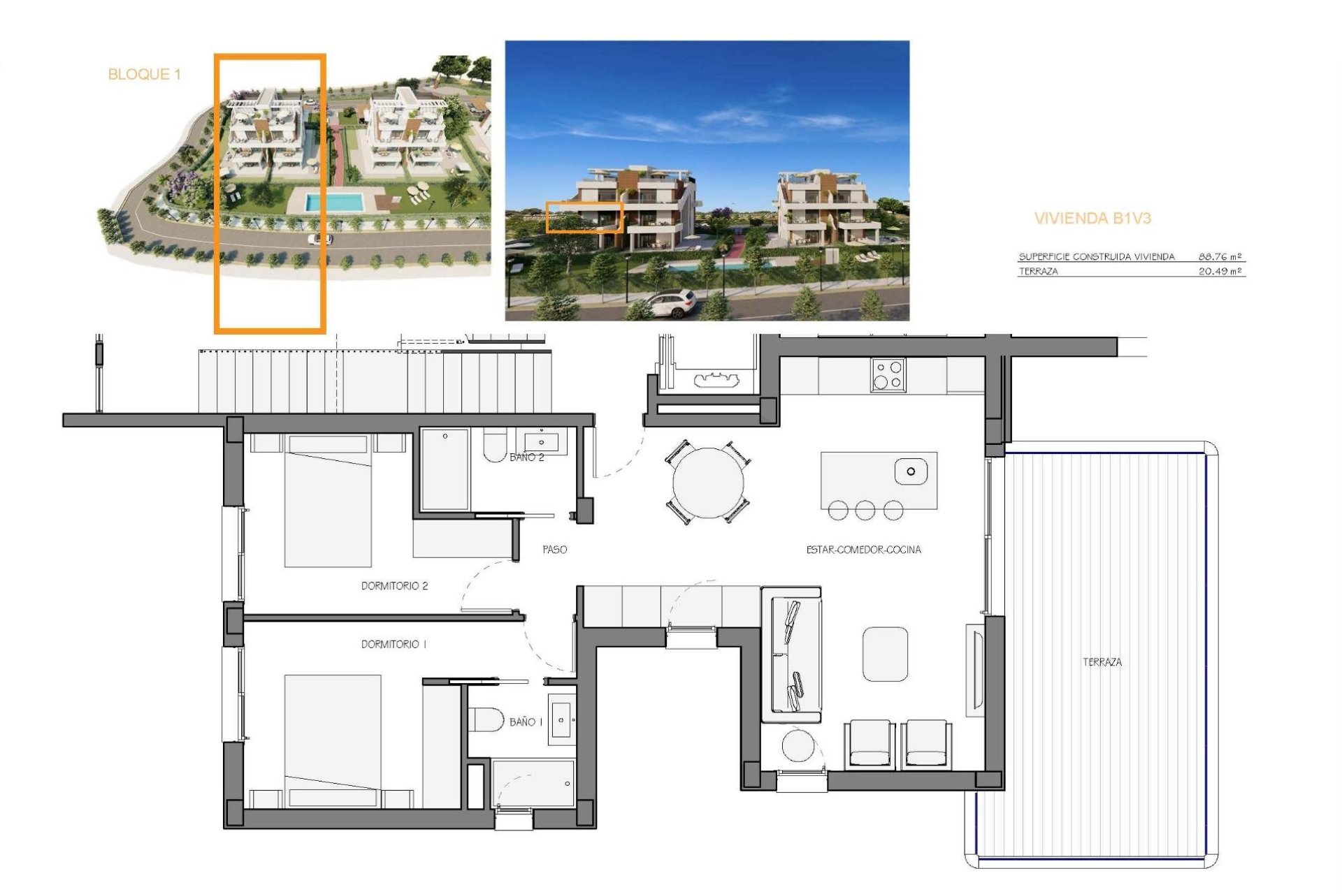 Rynek pierwotny - Apartament - Fuente Álamo - Hacienda del Alamo