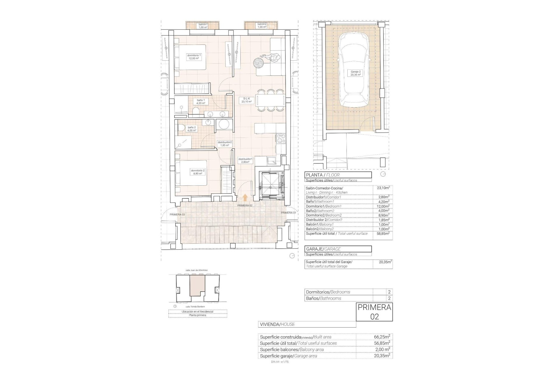 Rynek pierwotny - Apartament - Hondón de las Nieves - Pueblo