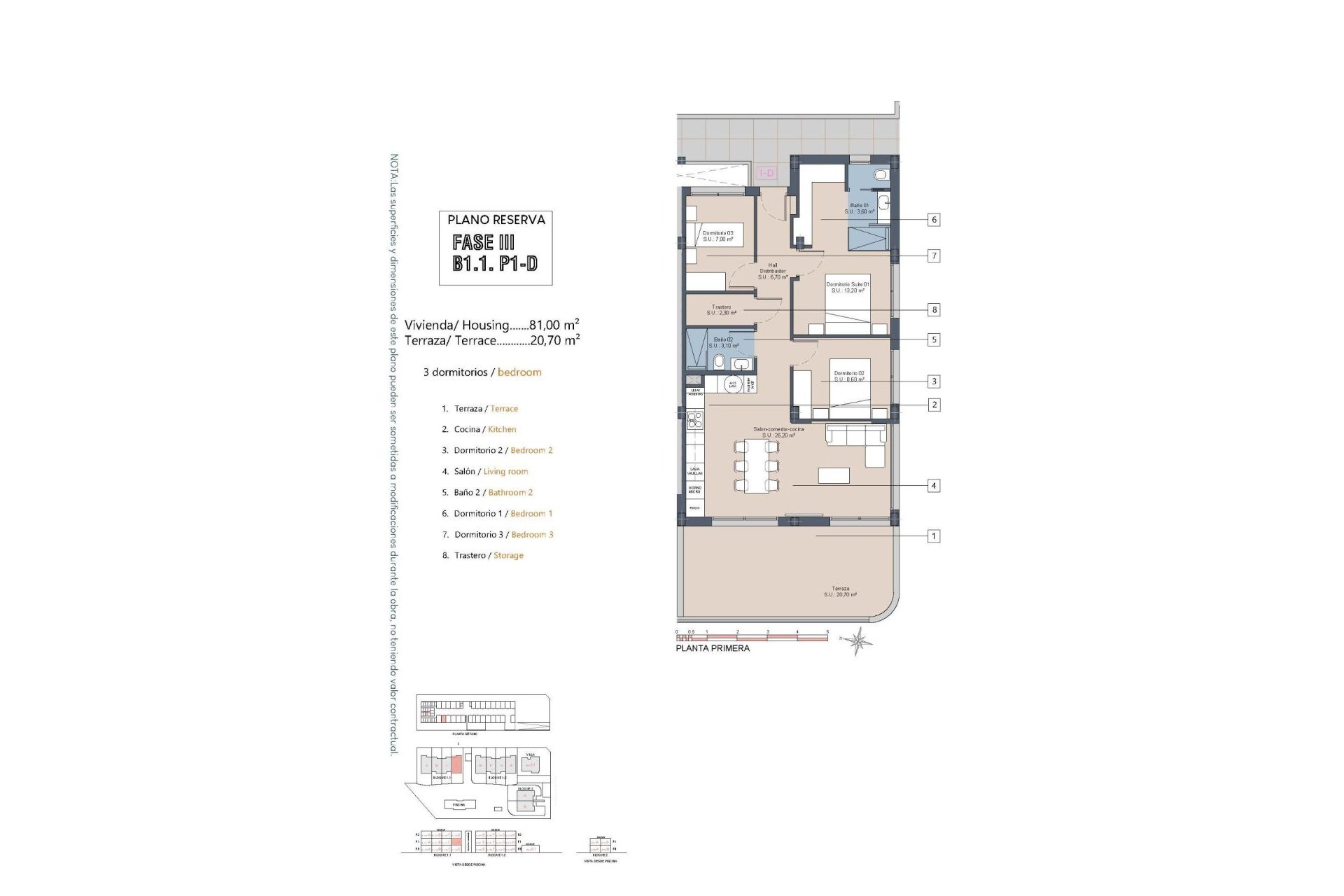 Rynek pierwotny - Apartament - Los Alcázares - La Serena Golf