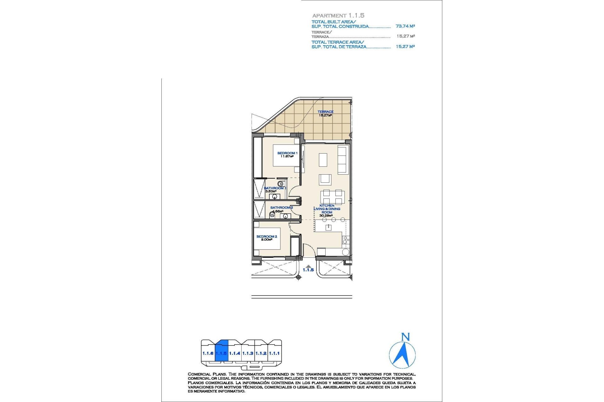 Rynek pierwotny - Apartament - Los Alcázares - Serena Golf