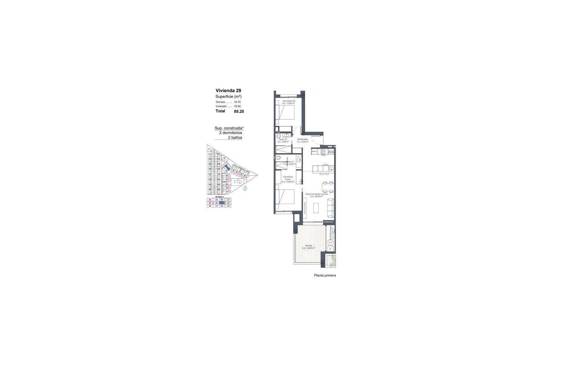 Rynek pierwotny - Apartament - Los Alcázares - Serena Golf