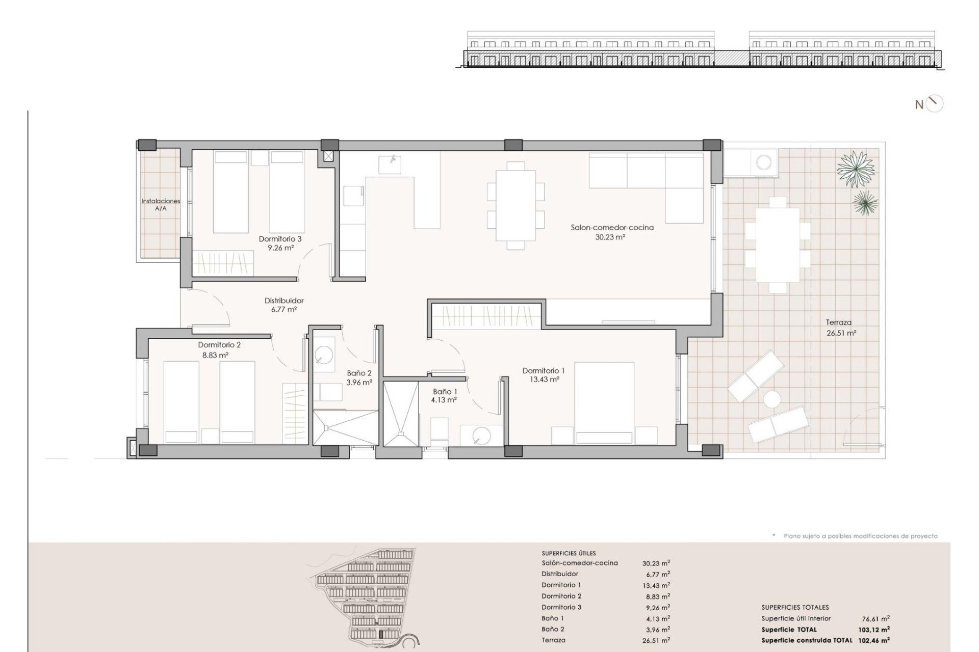 Rynek pierwotny - Apartament - Pulpi - Aguilón Golf