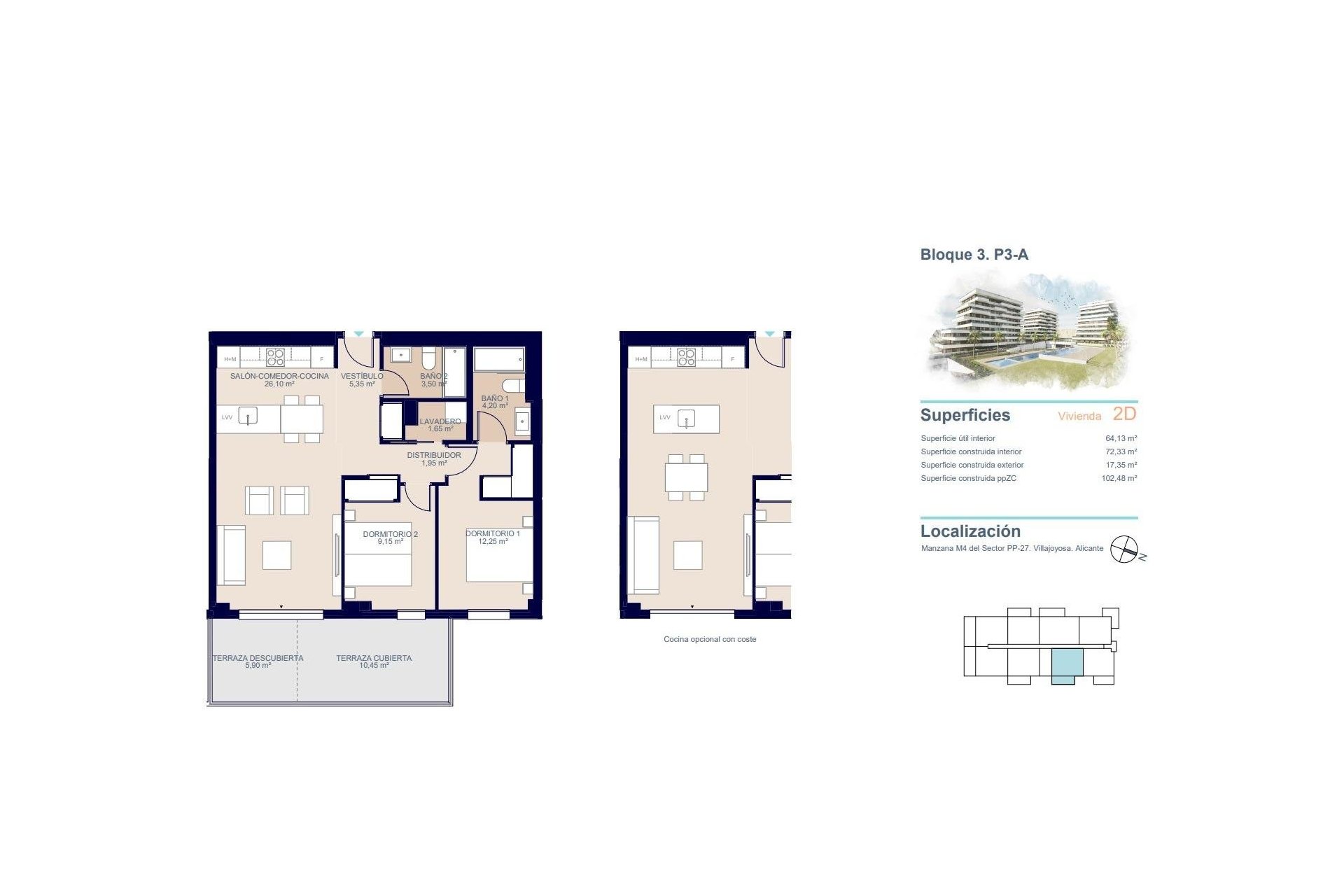 Rynek pierwotny - Apartament - Villajoyosa - Playa del Torres