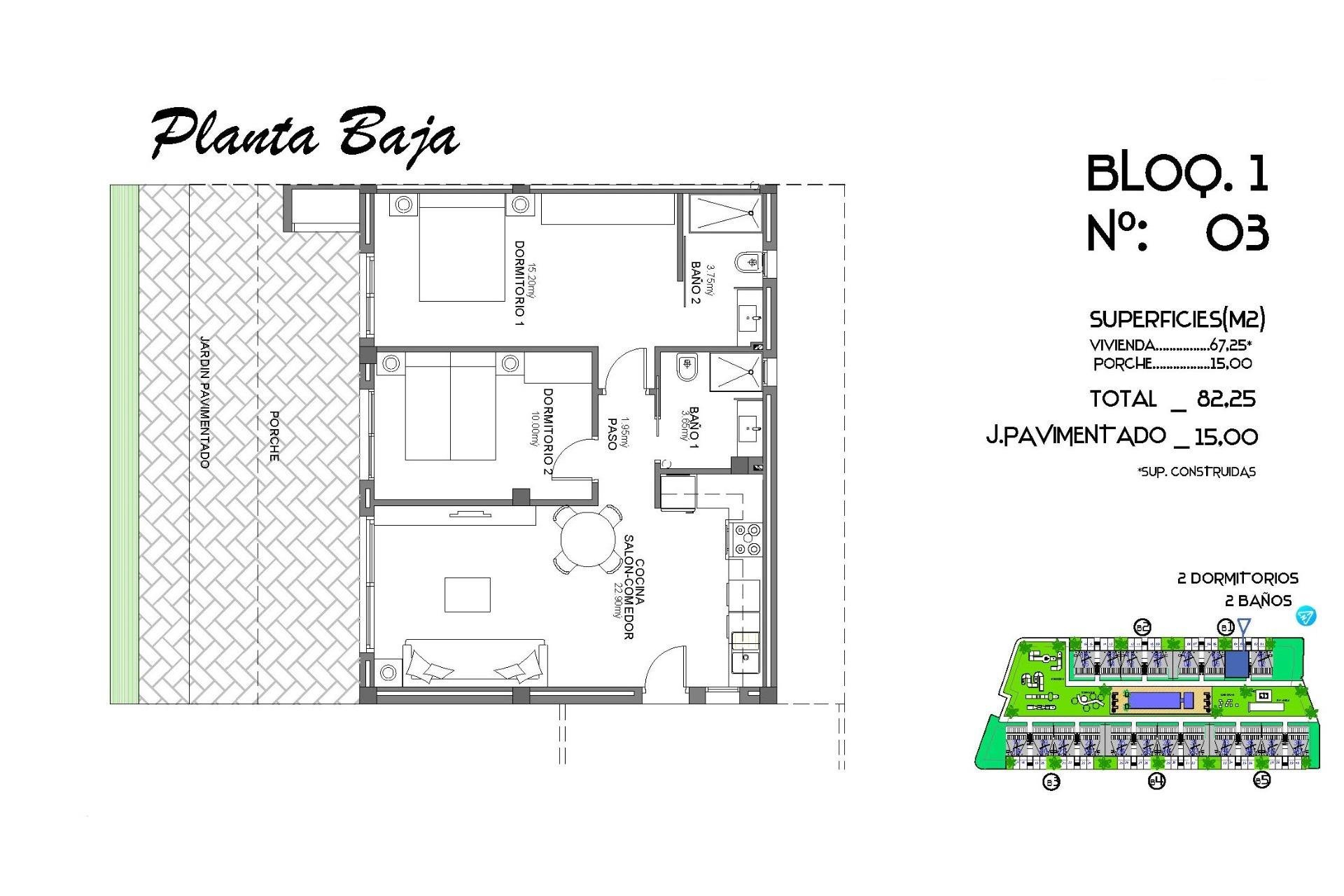 Rynek pierwotny - Bungalow - Algorfa - La finca golf